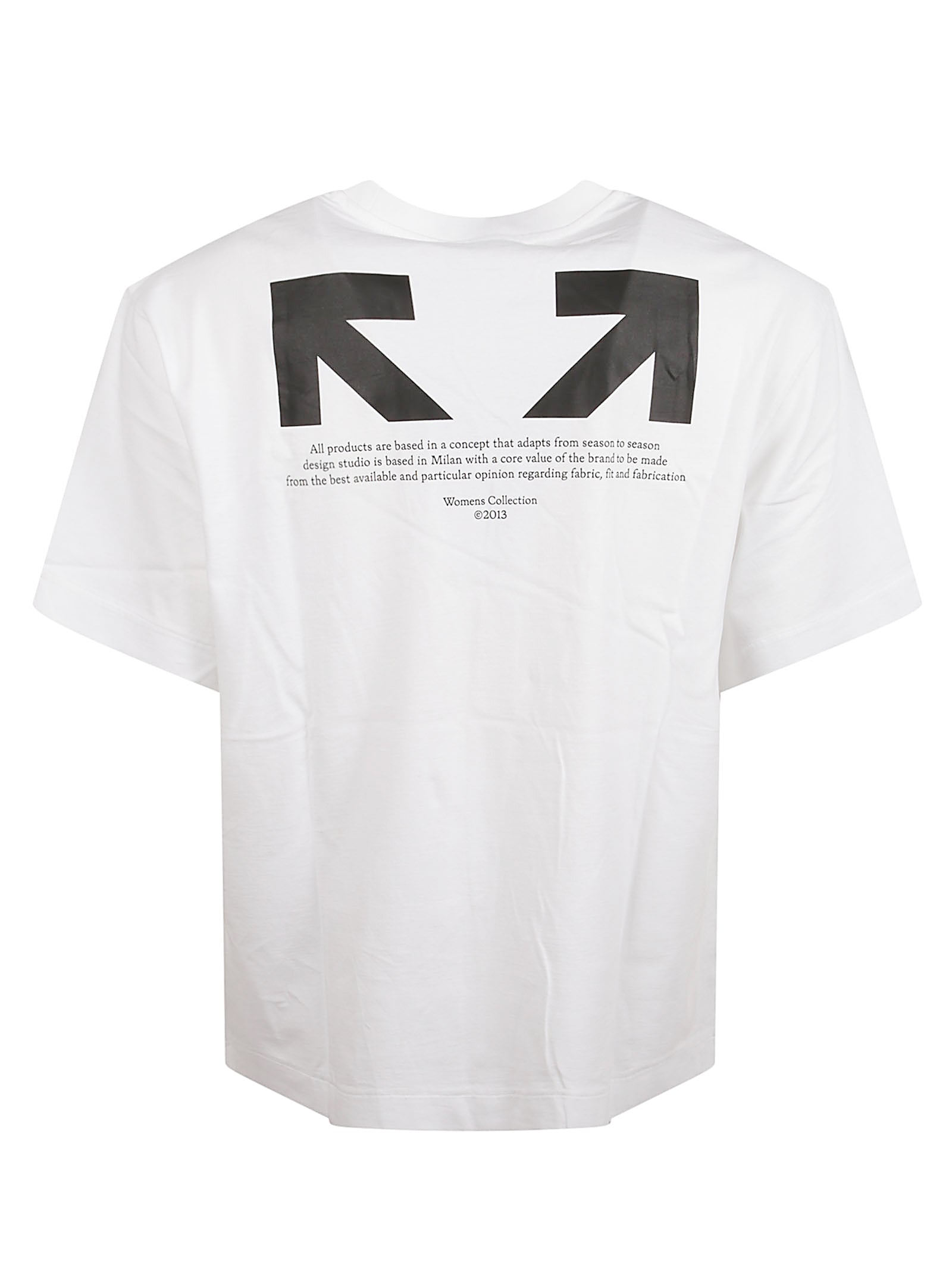 Half Arrow Graphic Cotton Jersey T-Shirt