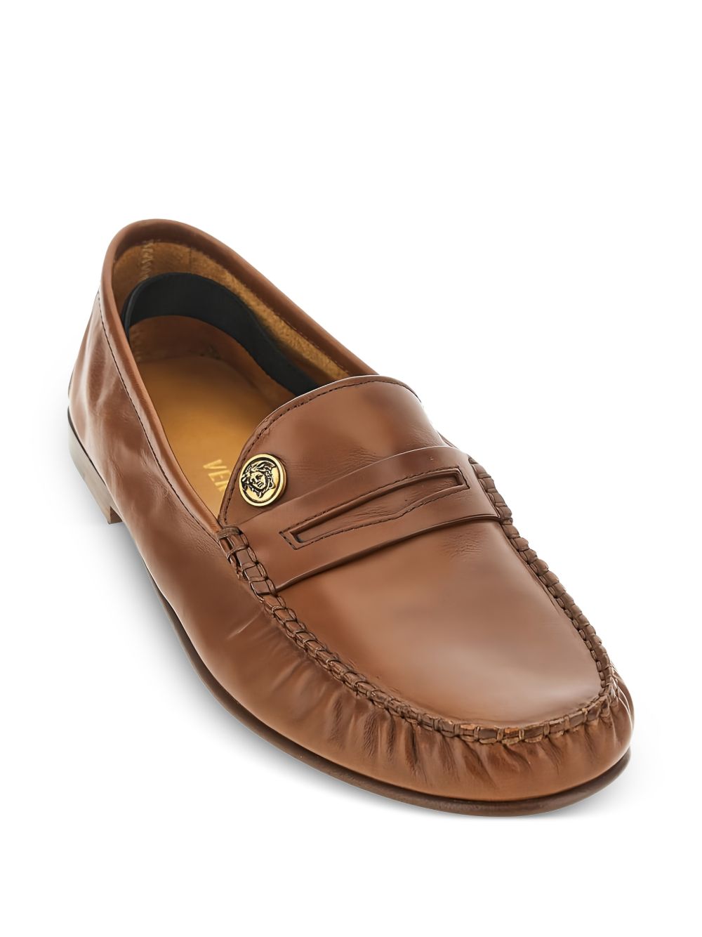 Classic Brown Leather Loafers