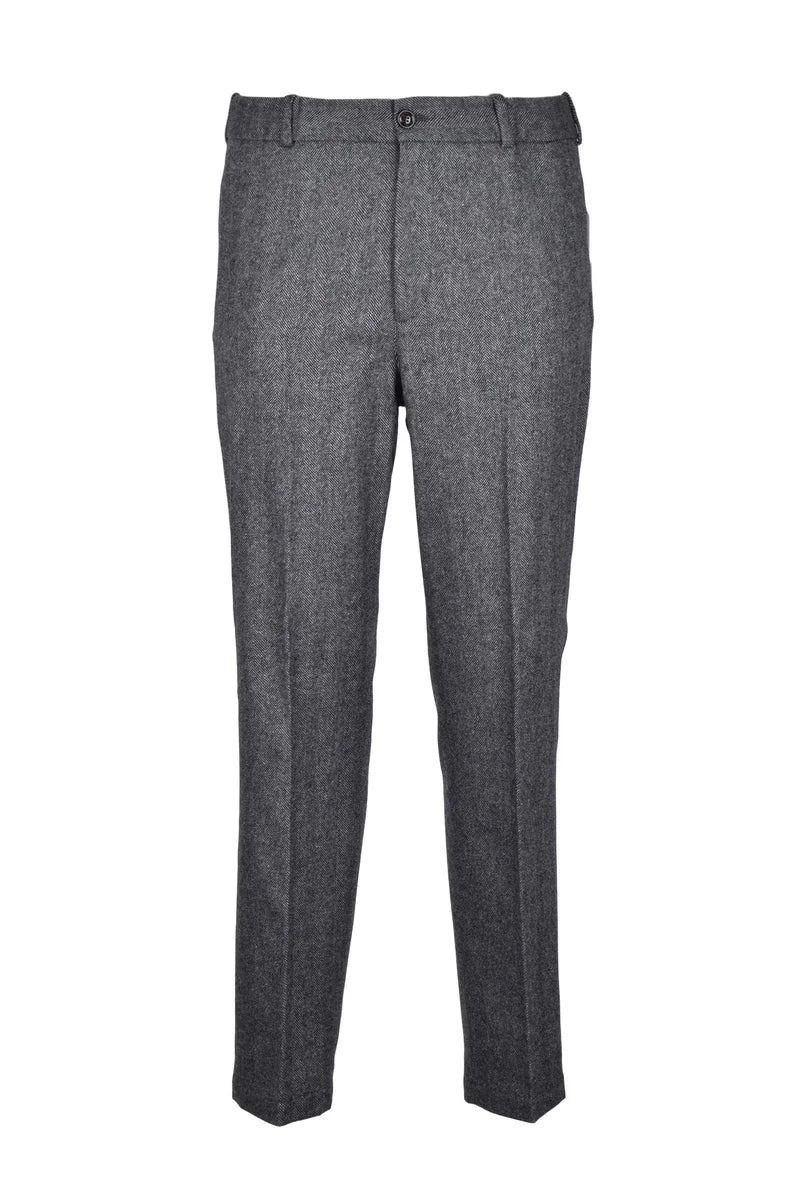 Virgin Wool Pants - Grey