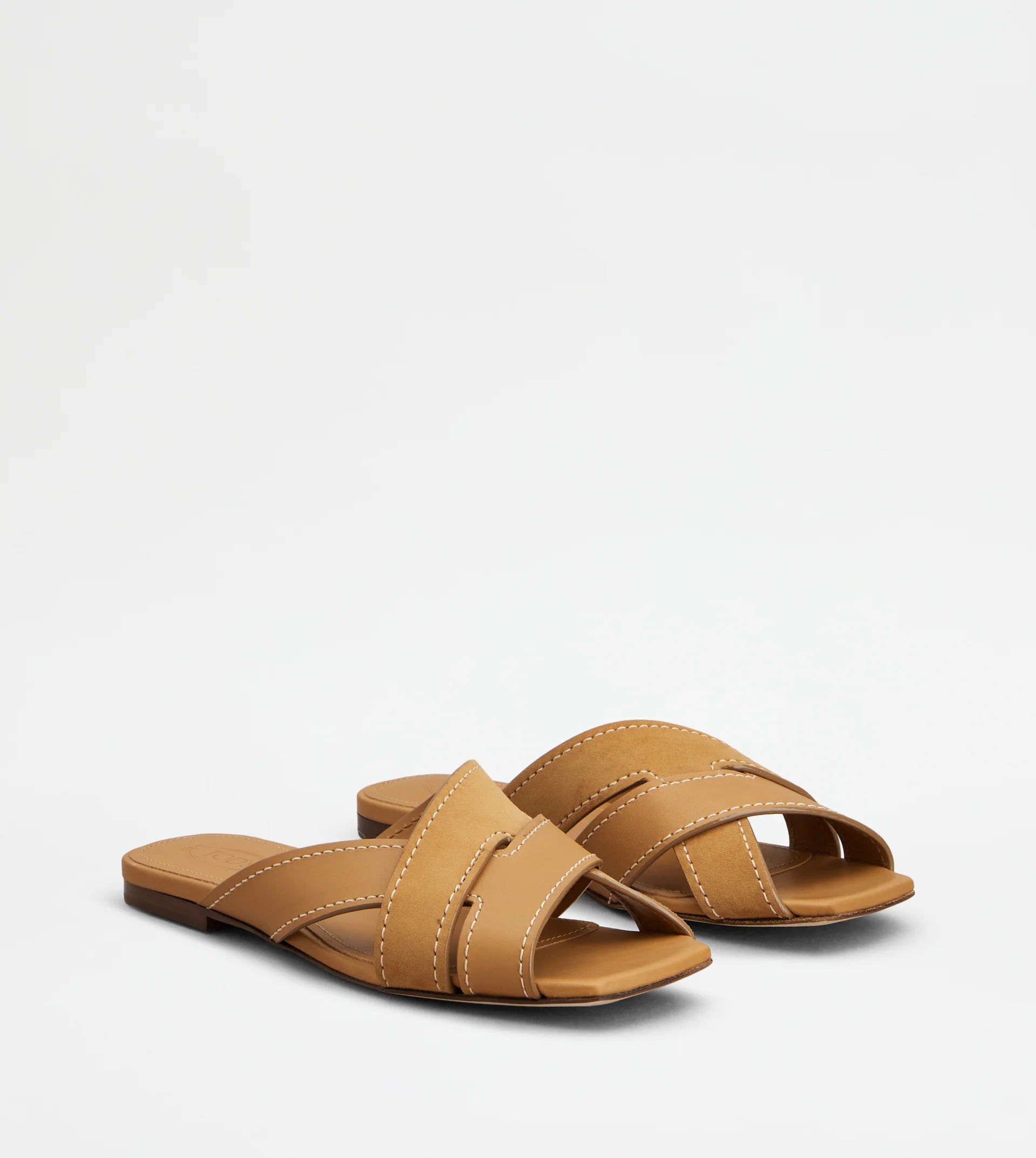 Sand.Cuoio Flat 99L Strap Sandals