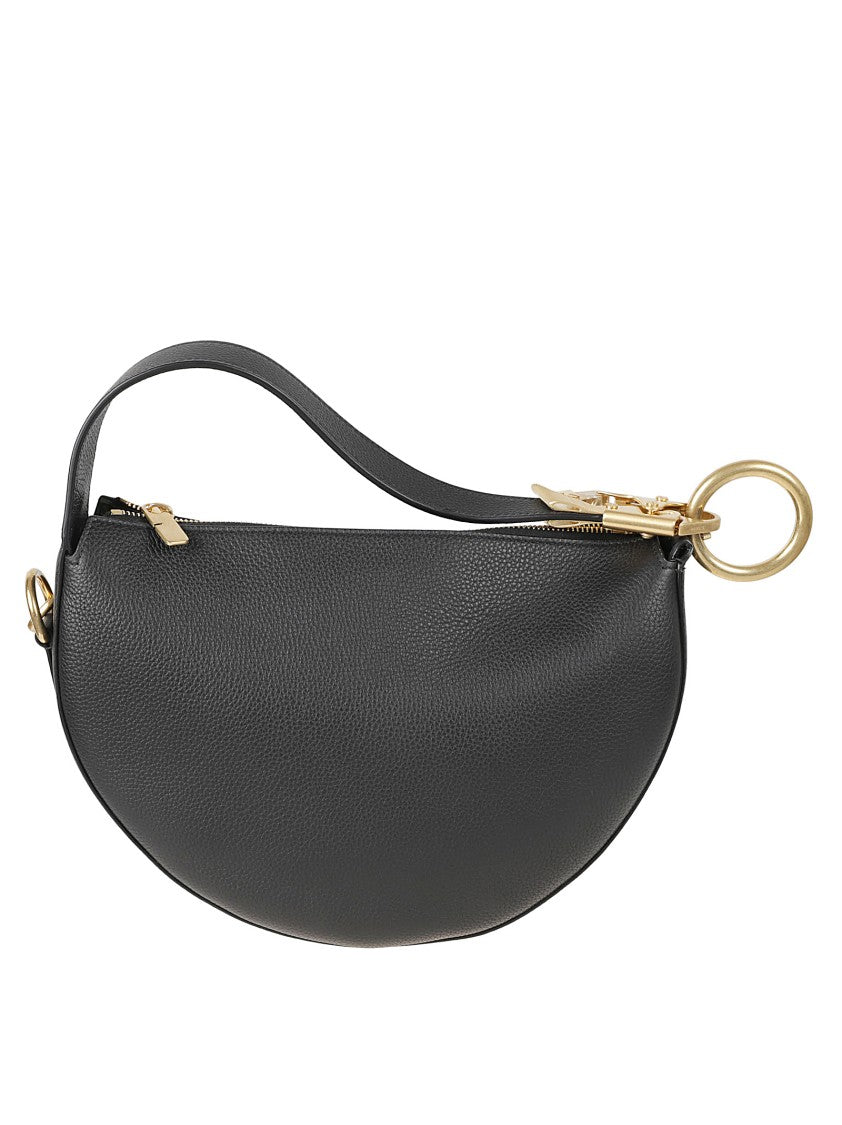Textured Leather Handbag