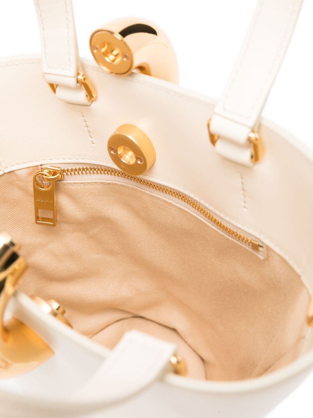 Structured Handbag with Magnetic Fastening