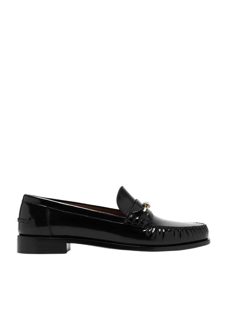 Harry Black Calf Leather Loafers