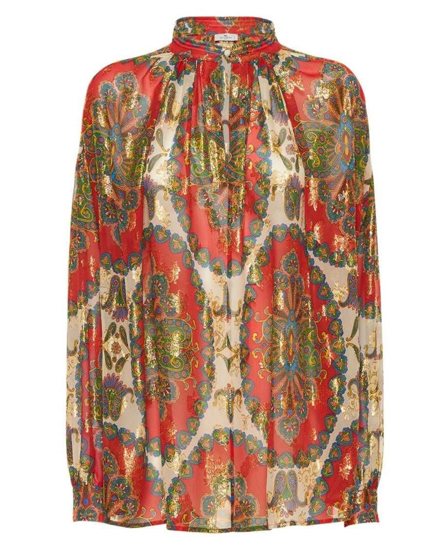 Silk Printed Shirt