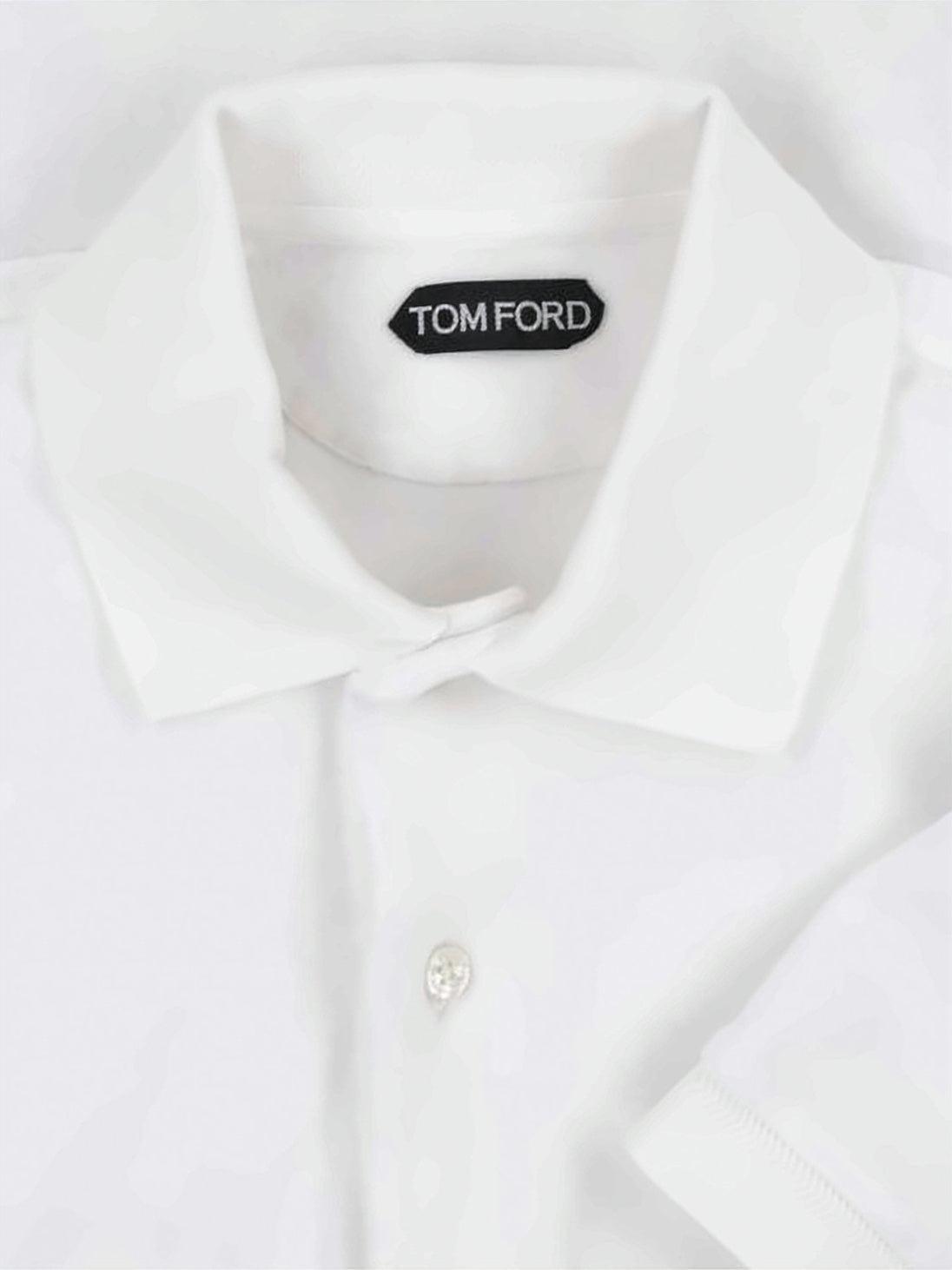 Short-Sleeve Polo Shirt with Traditional Collar
