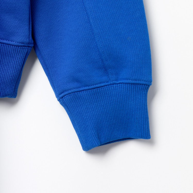 Cotton Sweatshirt With Tetris Logo Patch