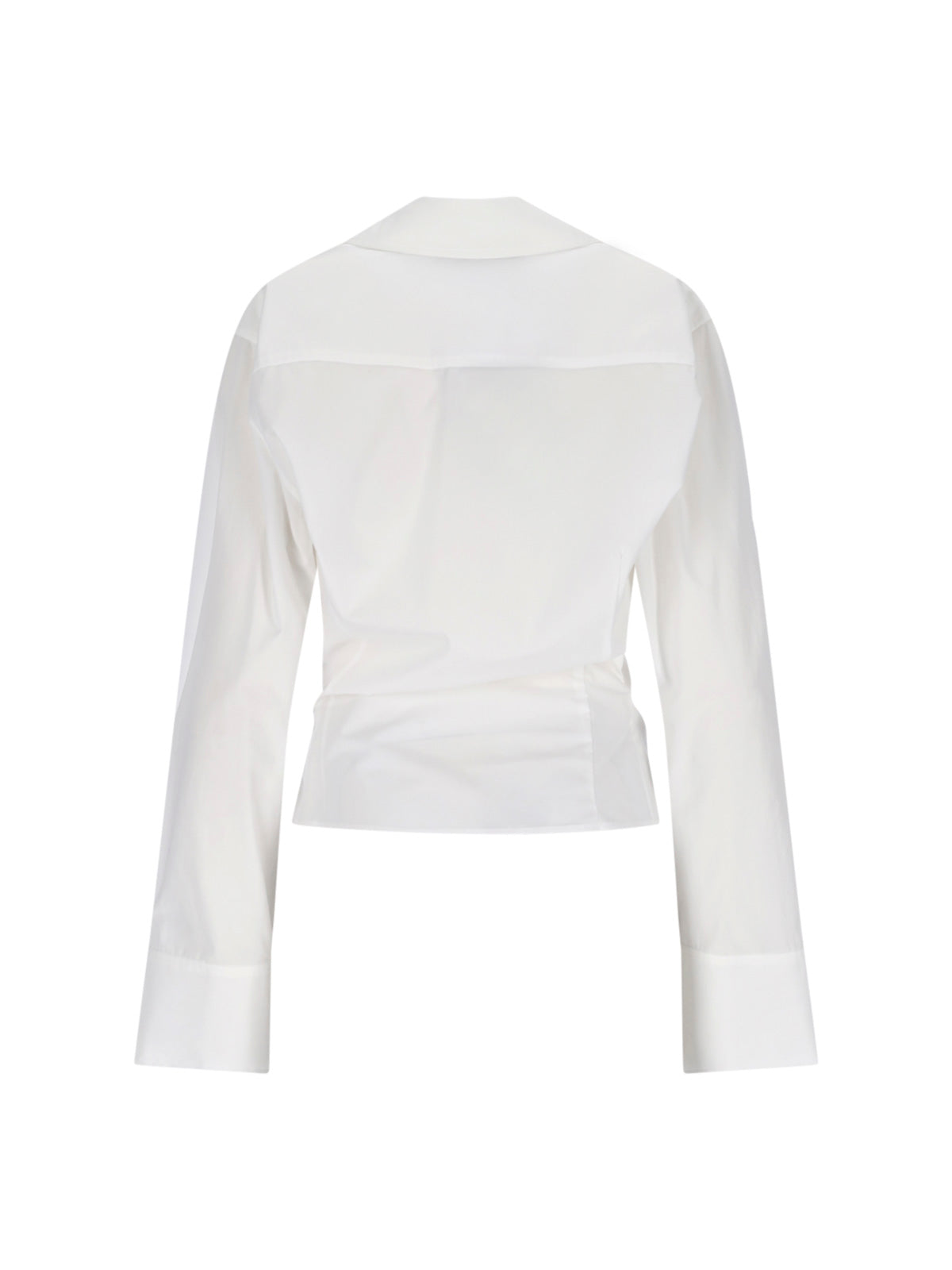 Asymmetric Shirt – White