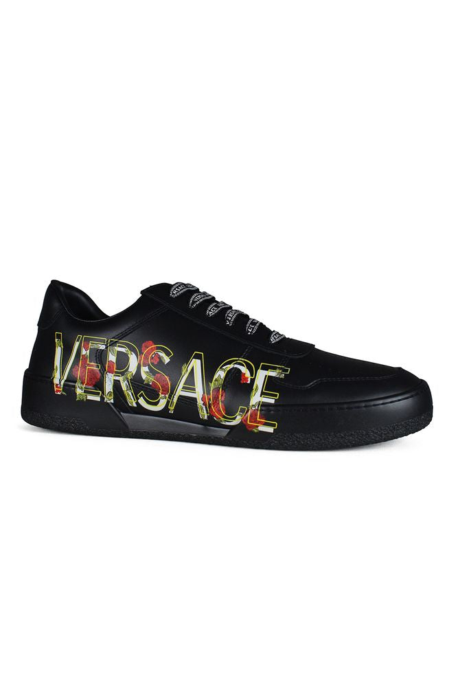 Sneakers Black Floral