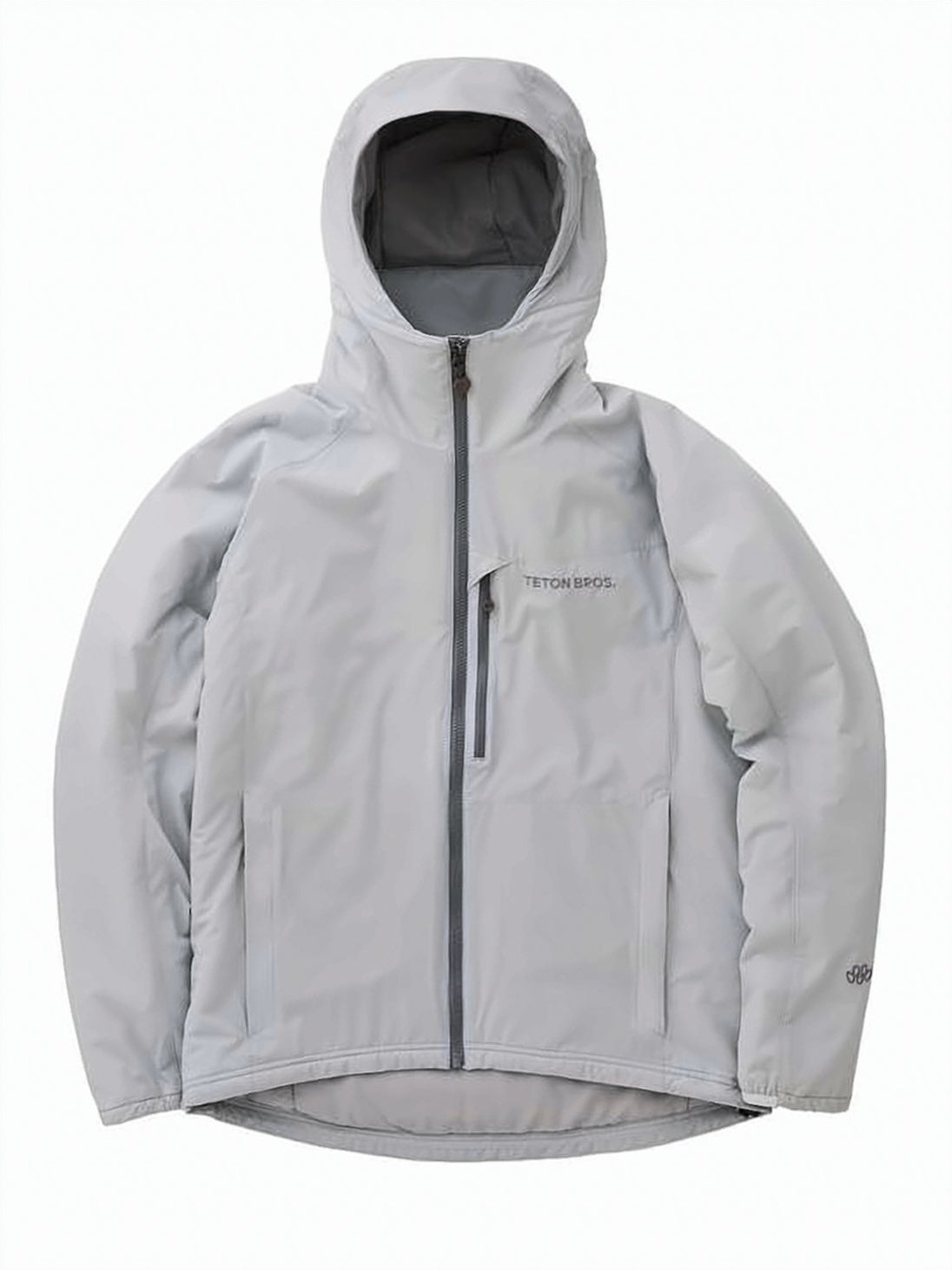 Lightweight Minimalistic Grey Jacket with Hood