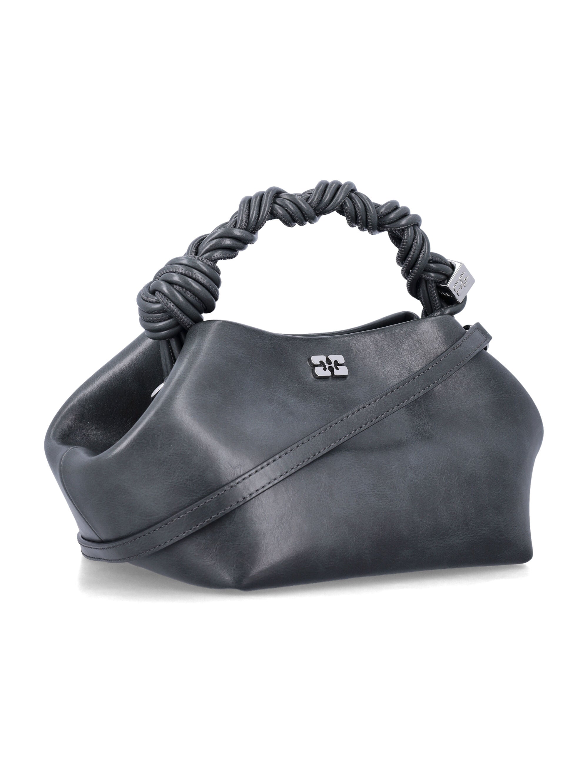 Small Braided Bow Shoulder Bag