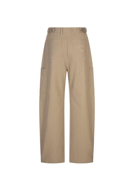 Wide-Leg Cargo Trousers With Multiple Patch Pockets