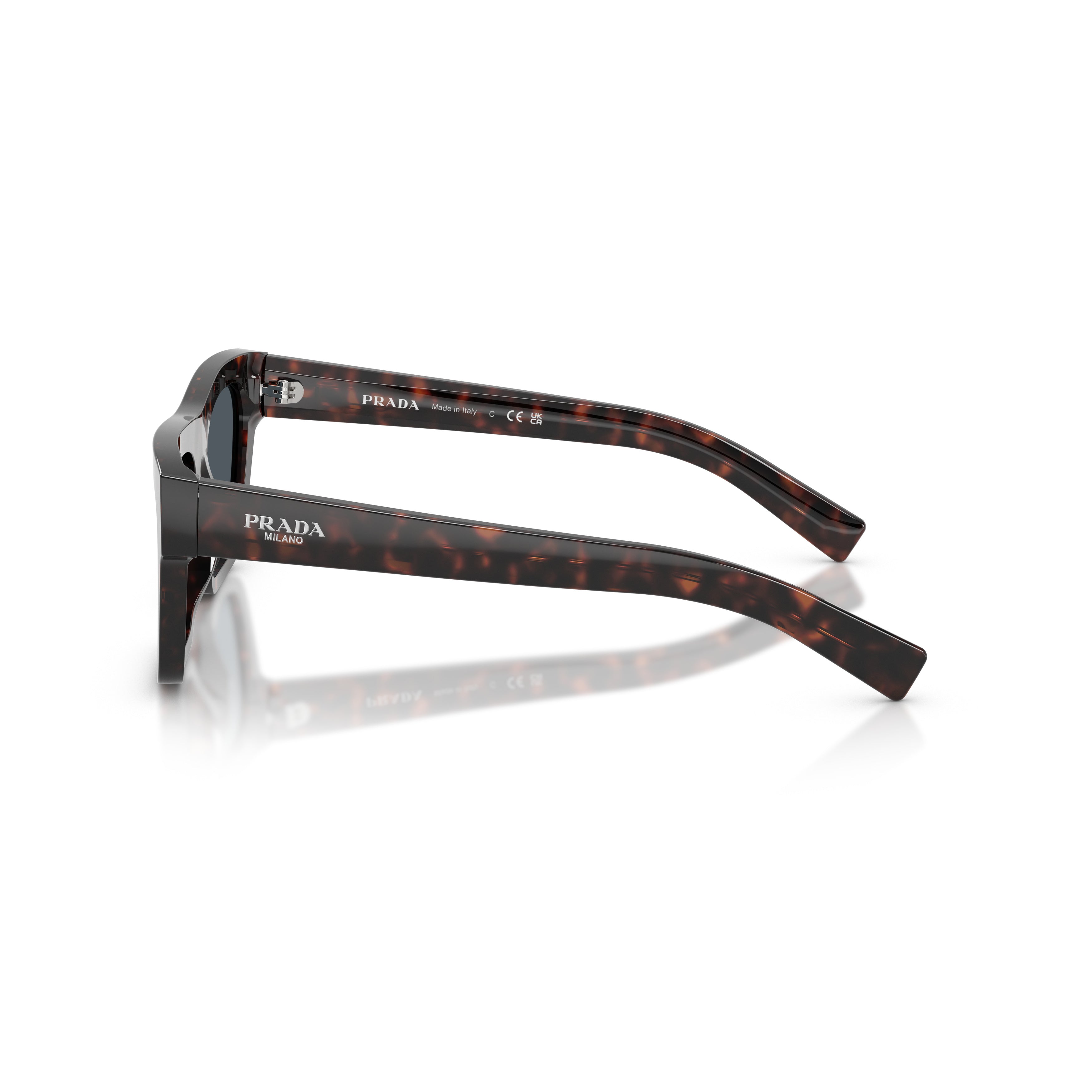0pr C03s Bold Rectangular Tortoiseshell Sunglasses