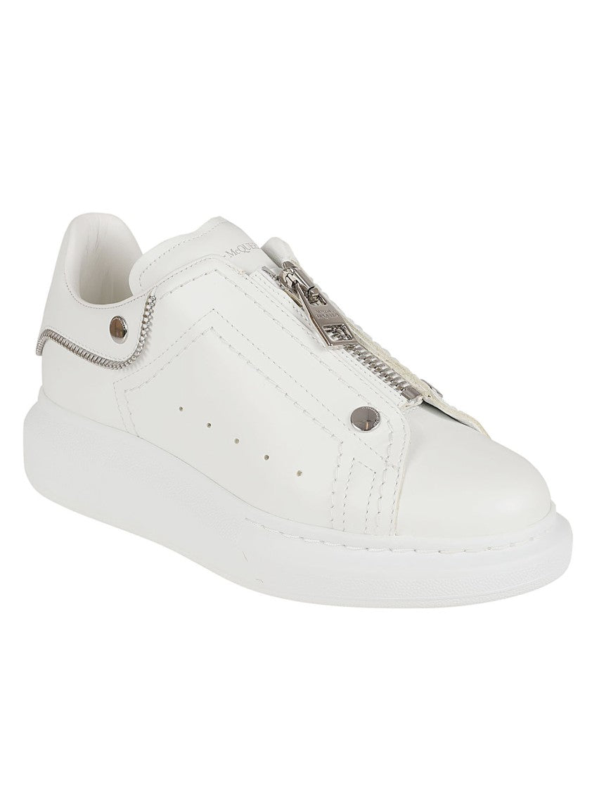 White Sneakers With Design