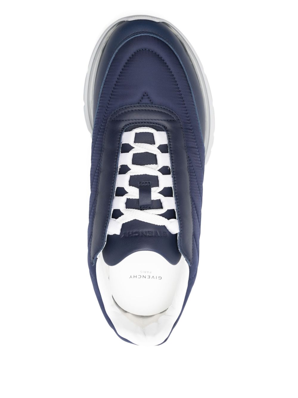 Quilted Blue Sneakers