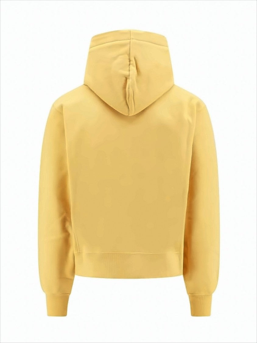 Relaxed Fit Organic Cotton Hoodie with Bold Logo