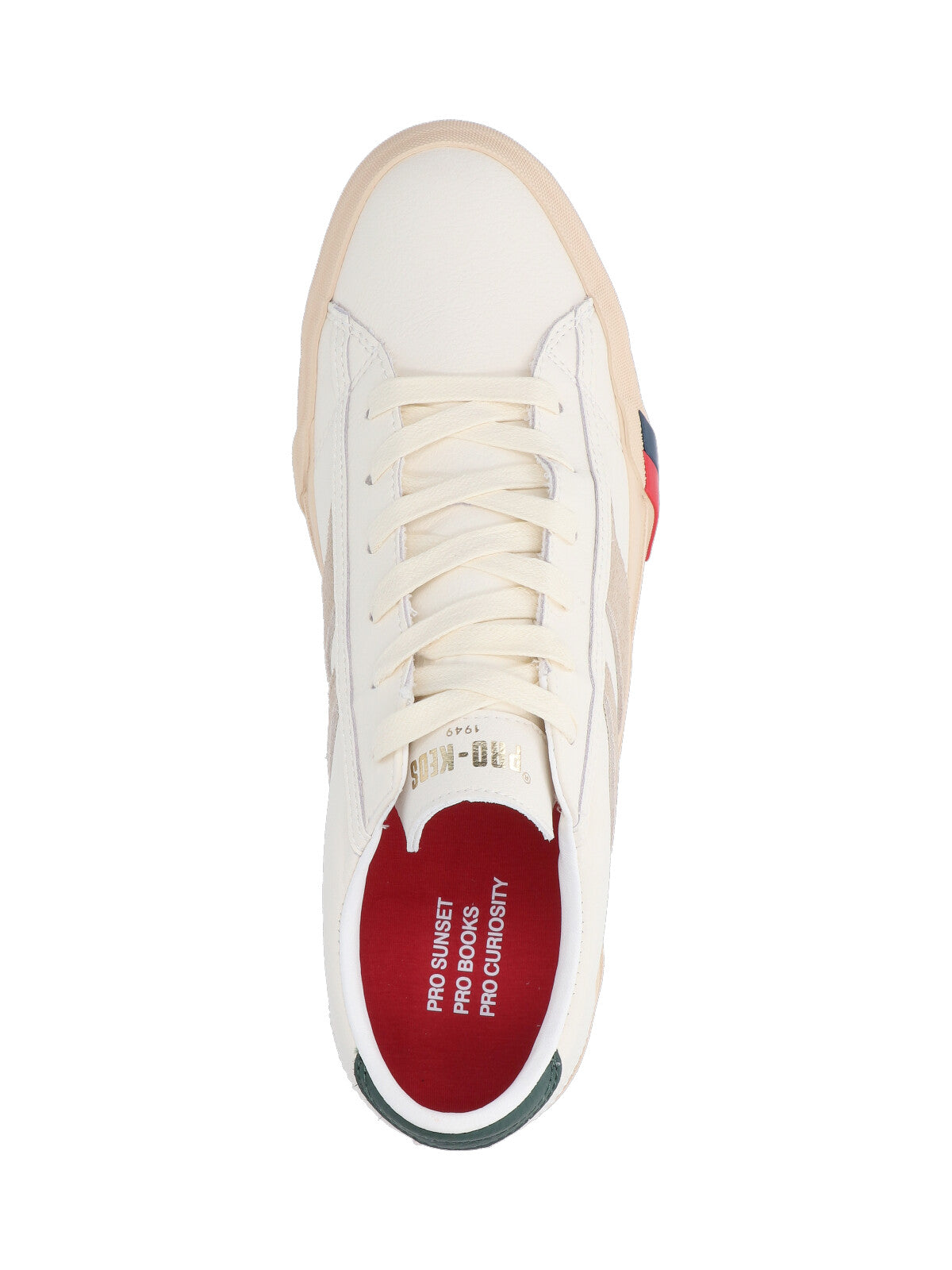Royal Classic Low-Top Sneakers in Smooth White Leather