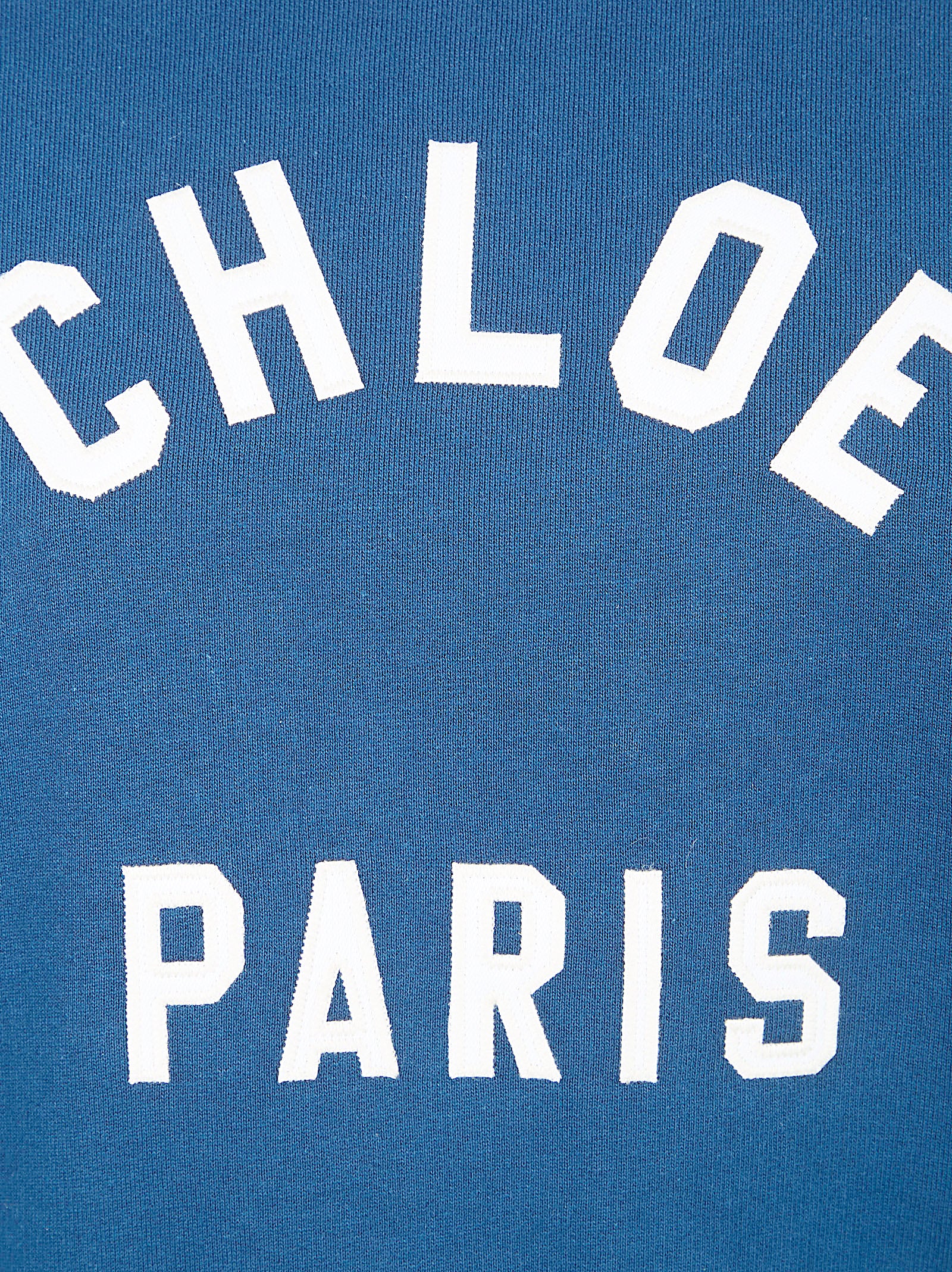 Varsity Style Cropped Pullover Sweater with Mock Neck and Appliqué Patches