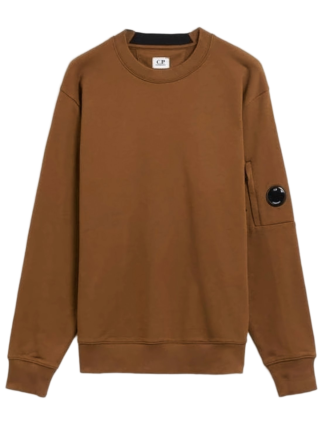 Long Sleeve Cotton Sweatshirt With Distinctive Patch