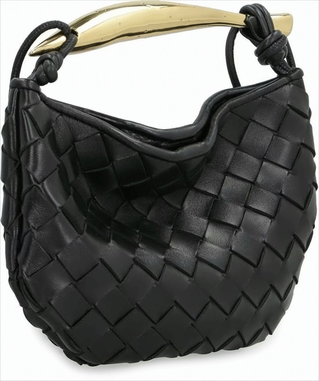 Woven Lambskin Leather Tote Bag