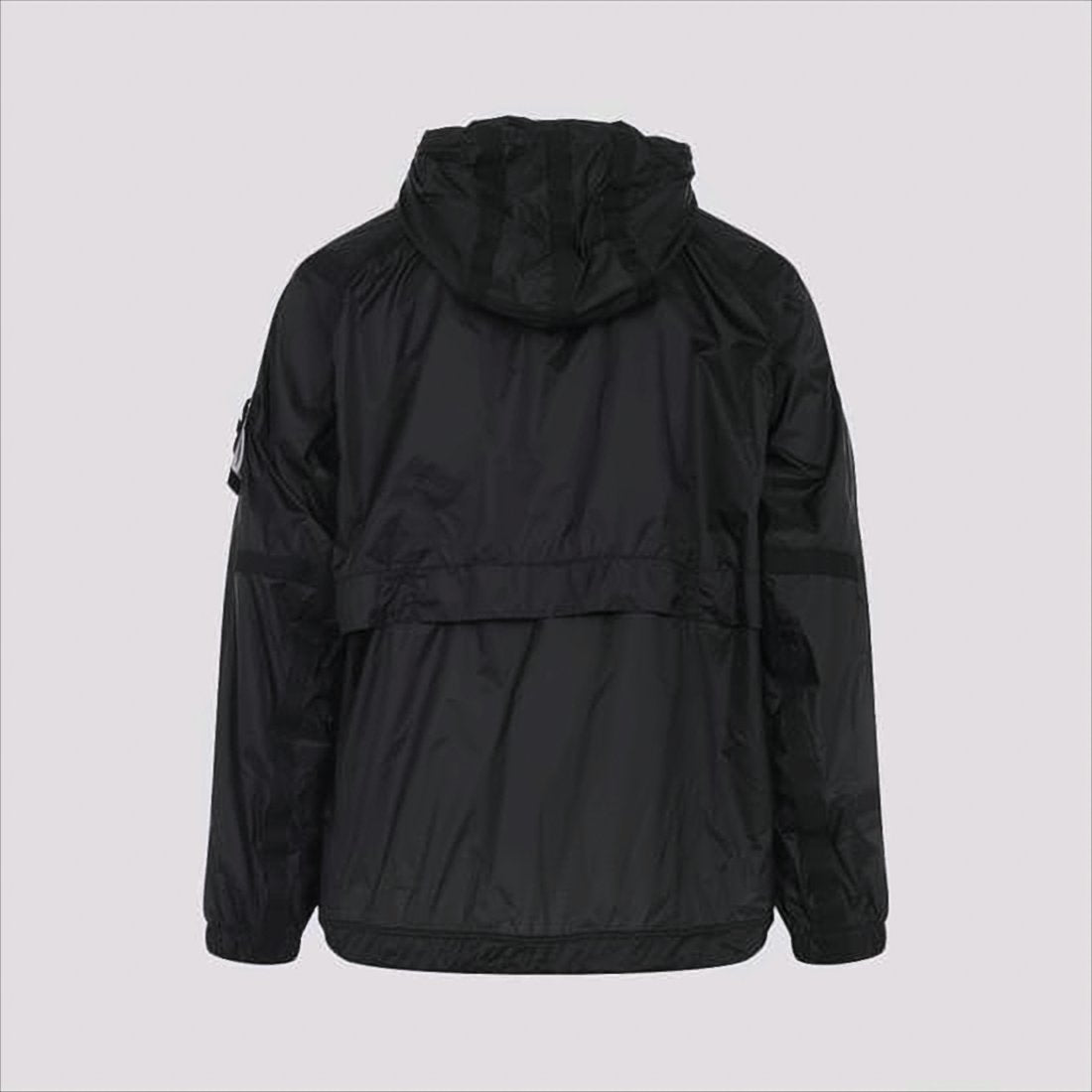 Sleek Lightweight Hooded Jacket with Panel Detailing