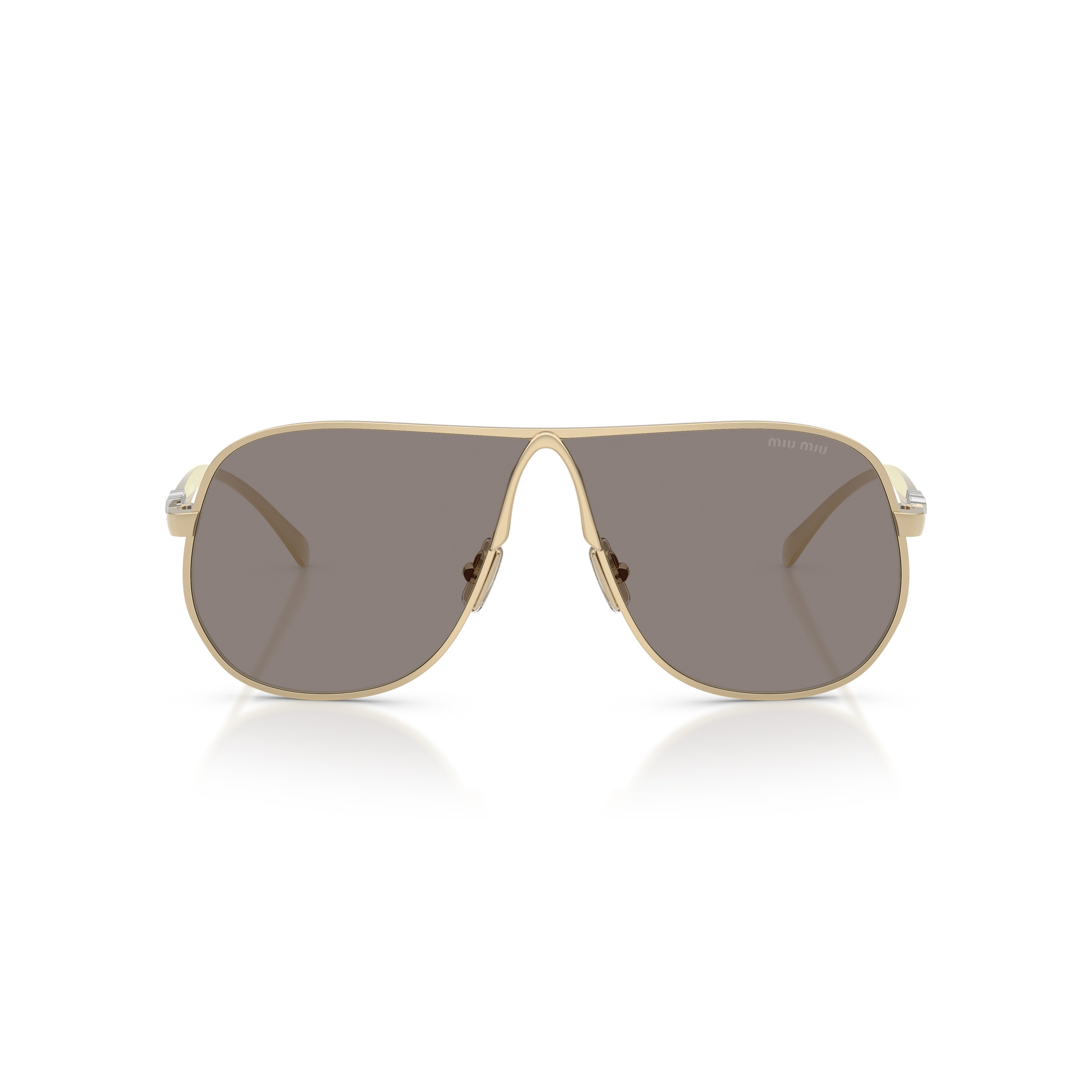 0mu A56s Gold Aviator Sunglasses