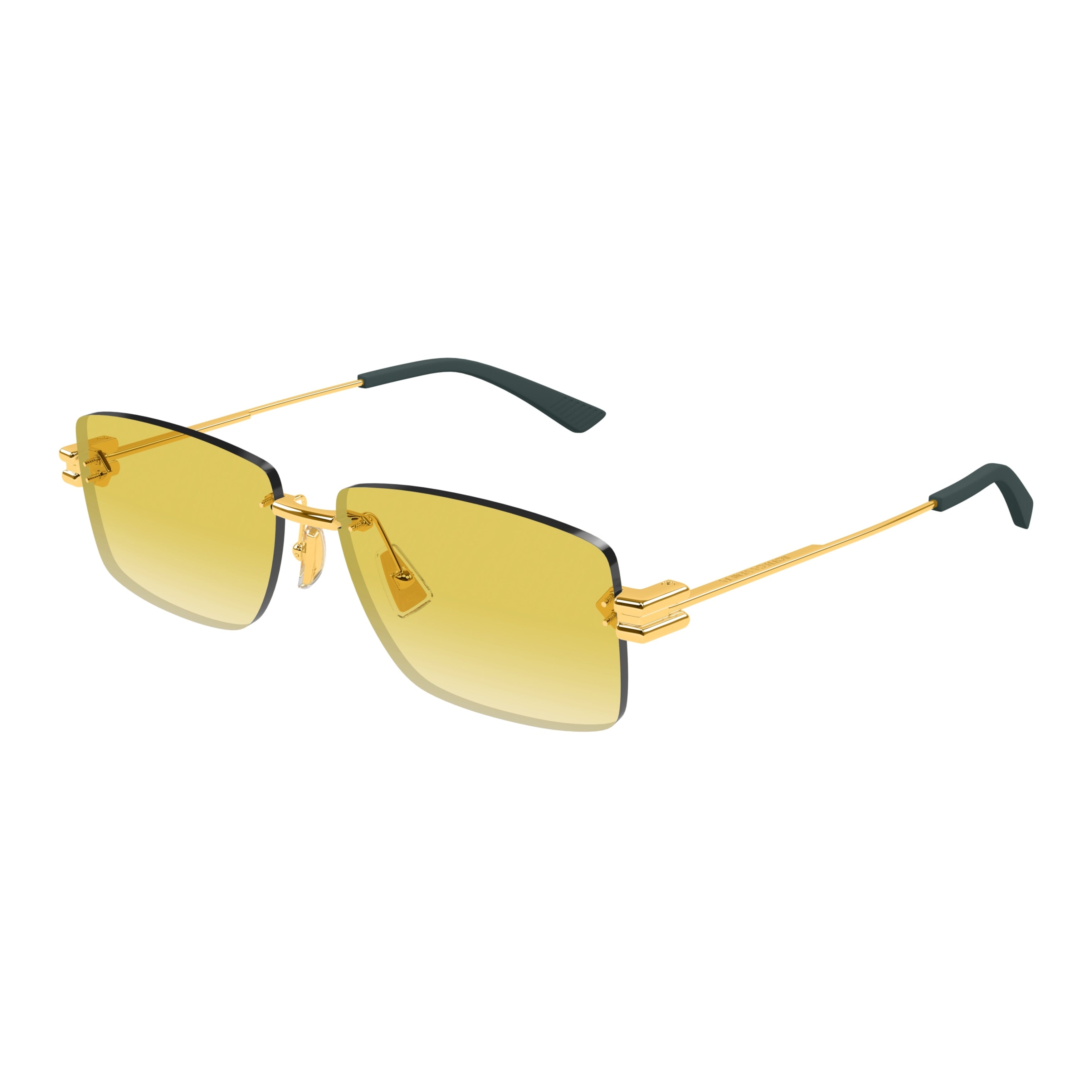 Bv1126s Rimless Rectangular Sunglasses
