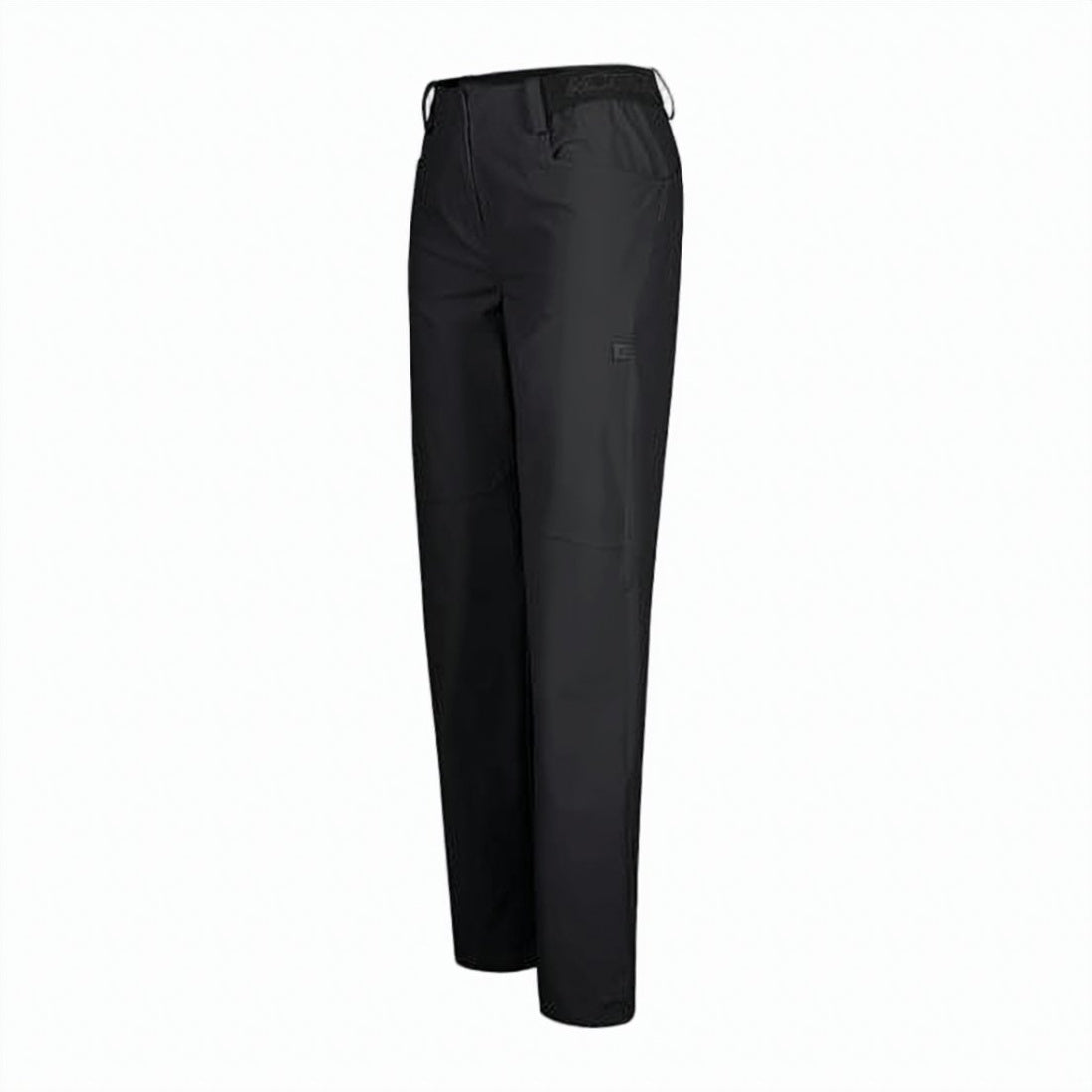 Tailored Black Straight Pants