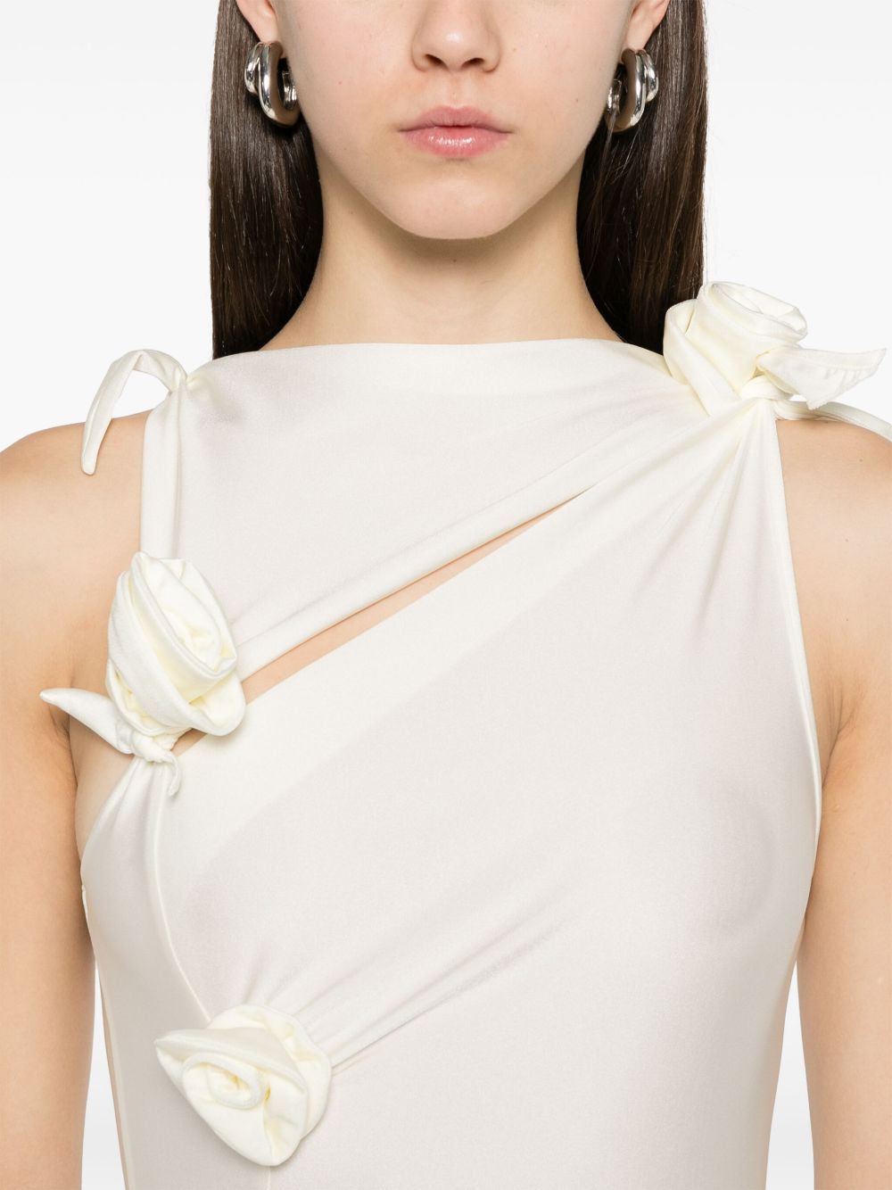 Asymmetrical Midi Dress