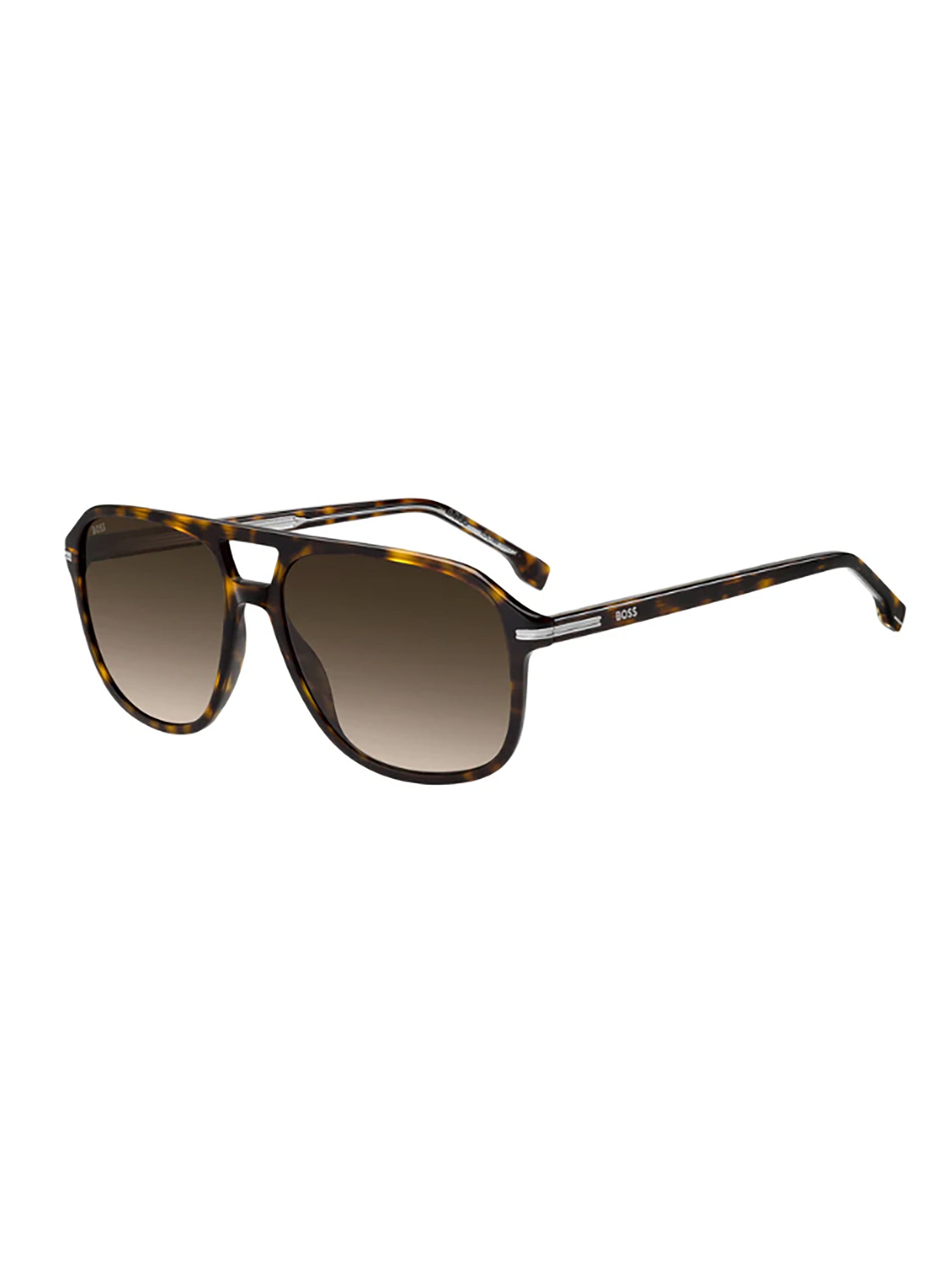 Oversized Geometric Frame Sunglasses with Gradient Lenses