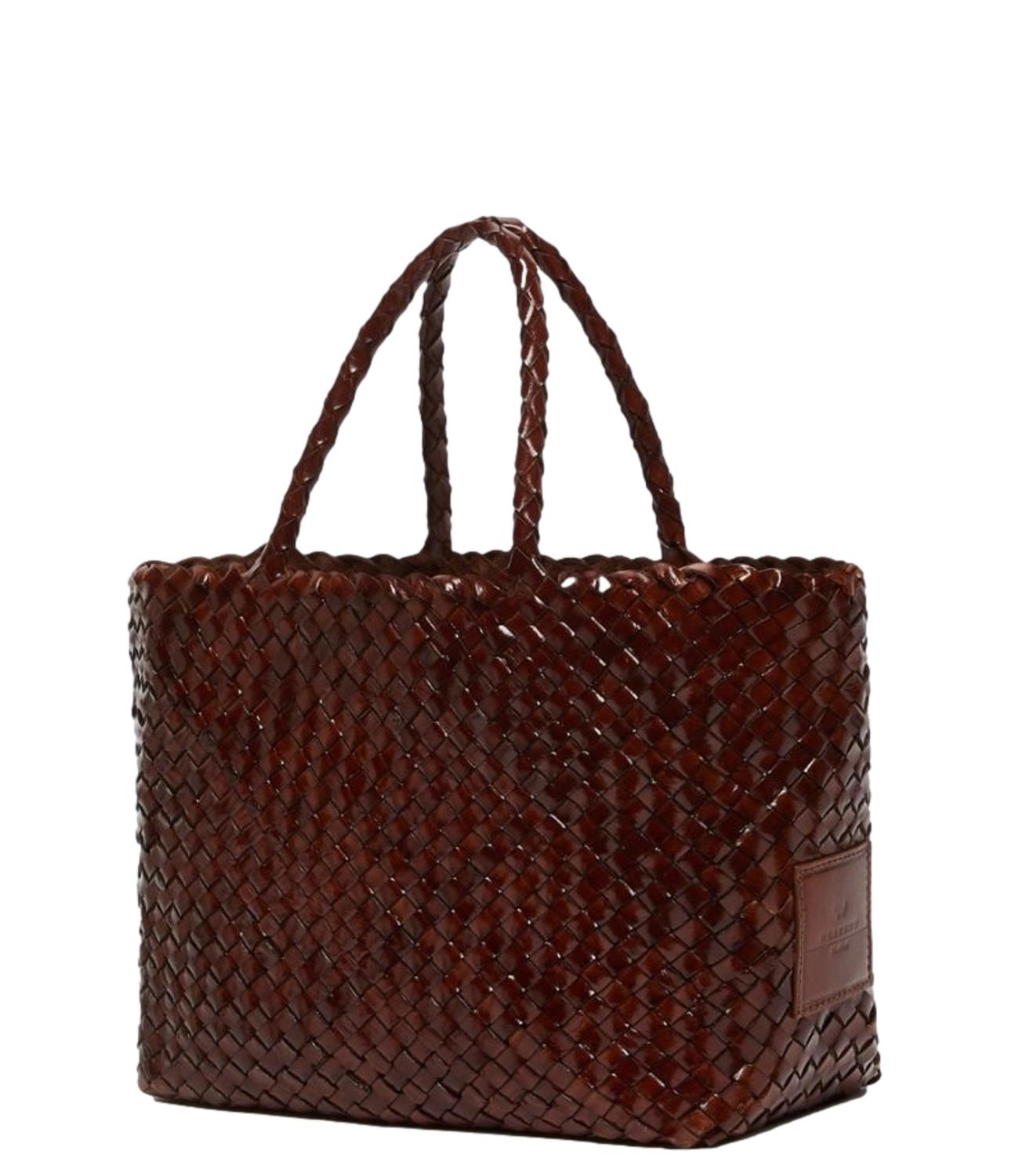 Cuoio Brown Wkaorli Leather Handbag