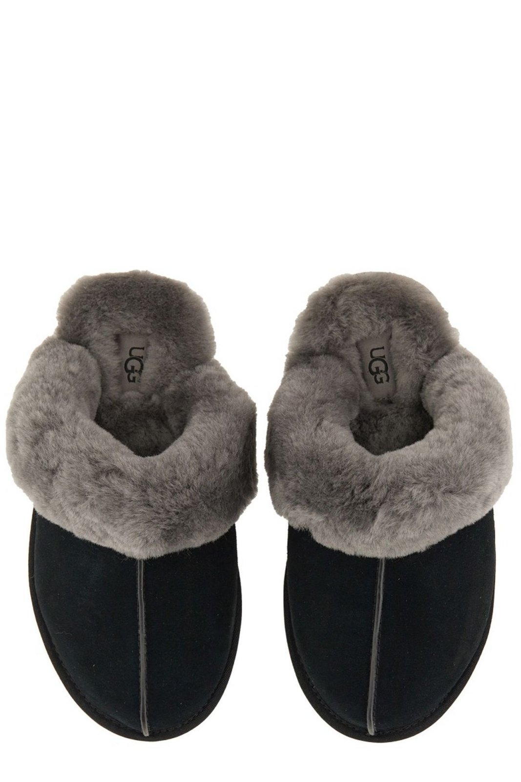 Plush Mule Slippers with Soft Fur Lining
