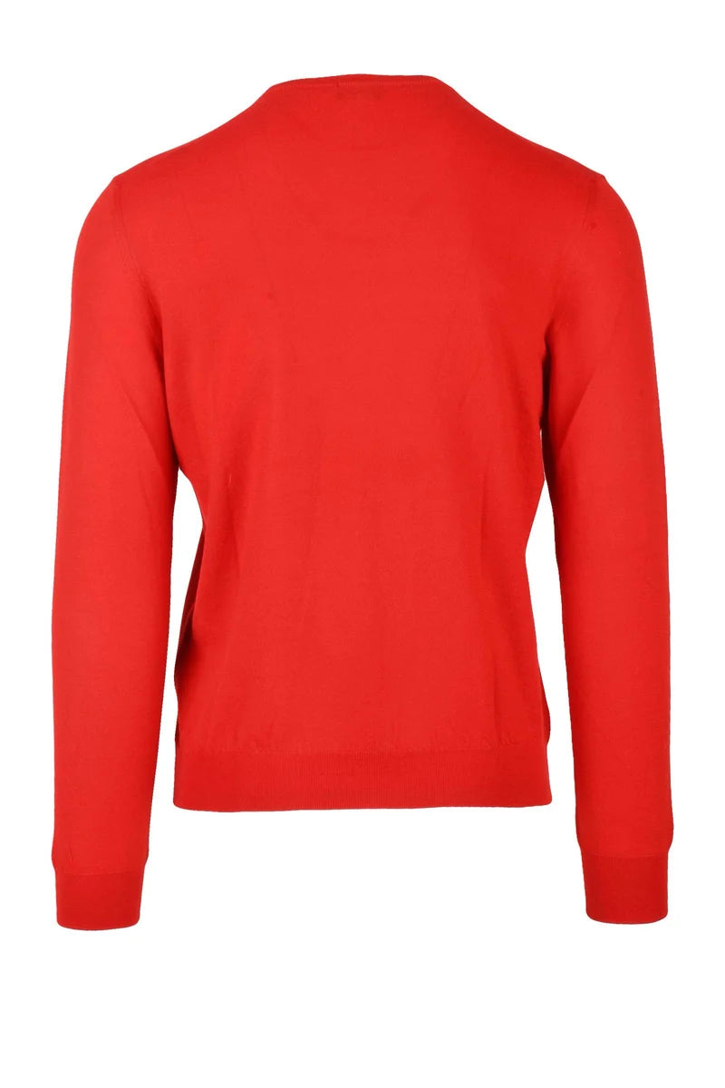 Thin Cashmere Crew Neck Pullover - Fluorescent