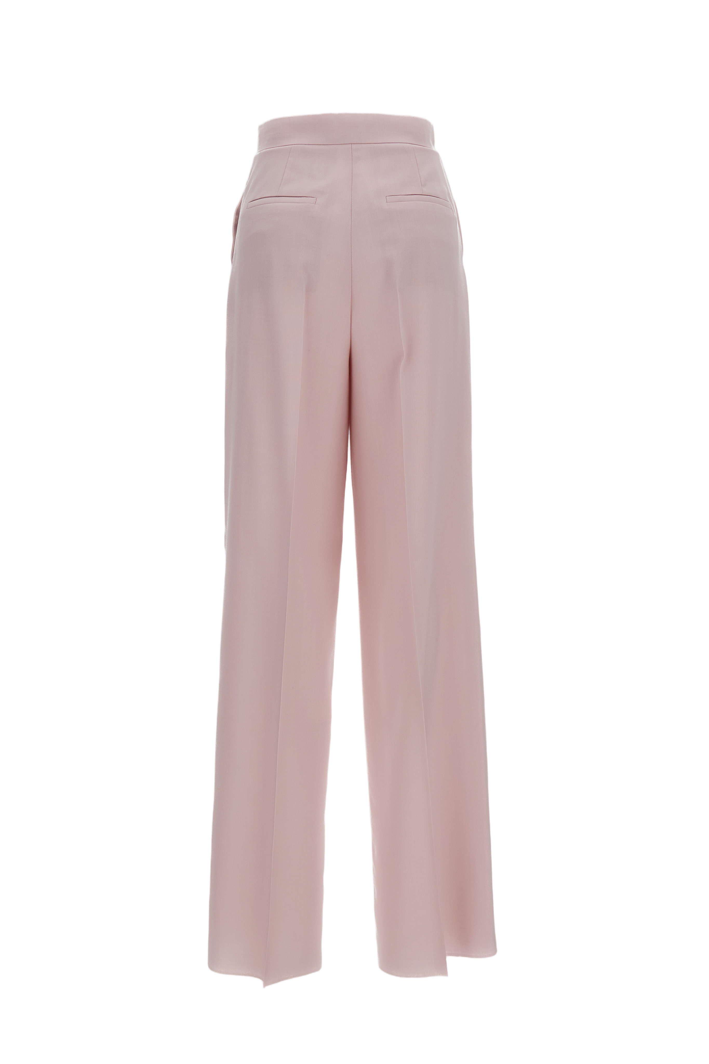 Pink Girone Straight-Leg Trousers