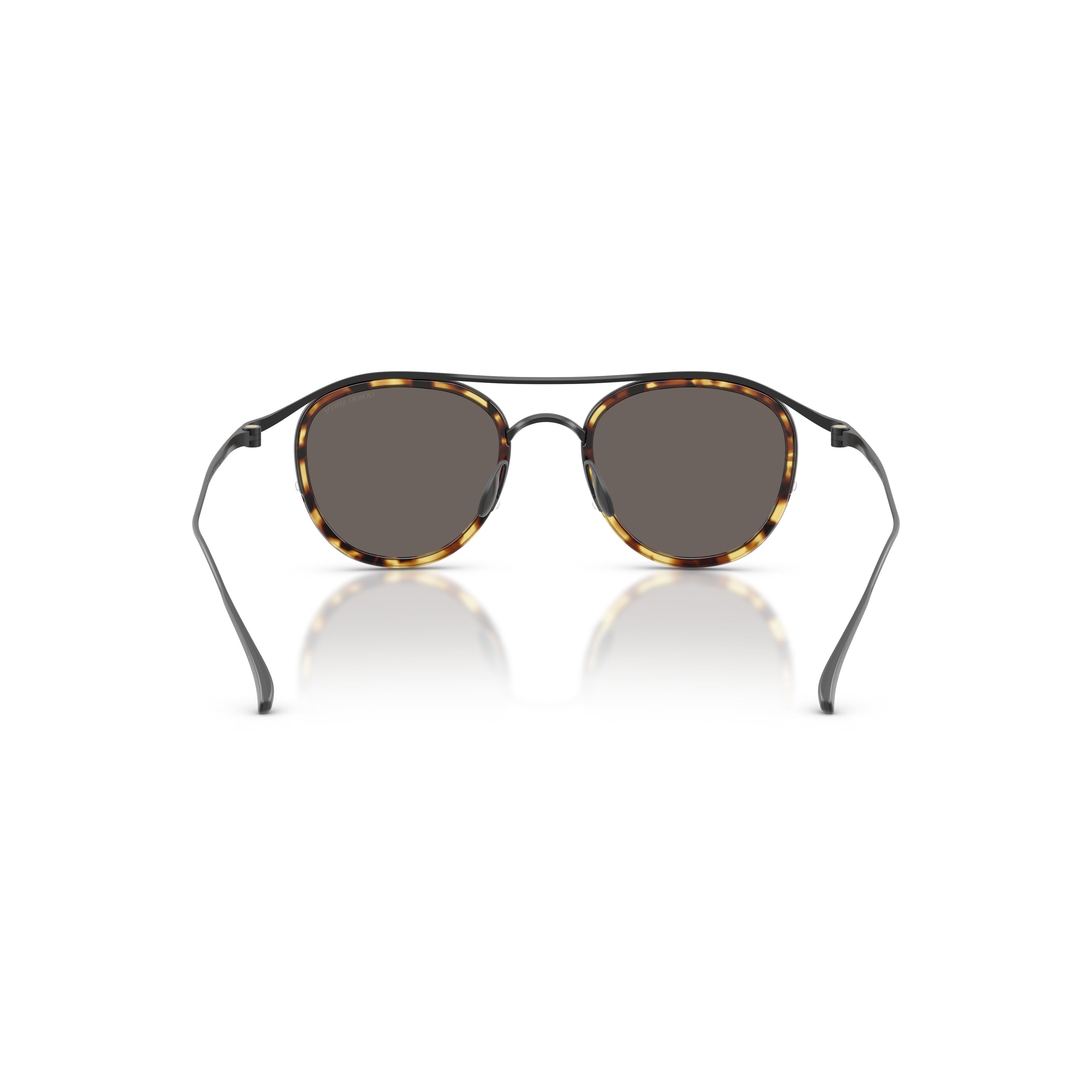 0ar6179t Titanium Frame Sunglasses with Double Bridge