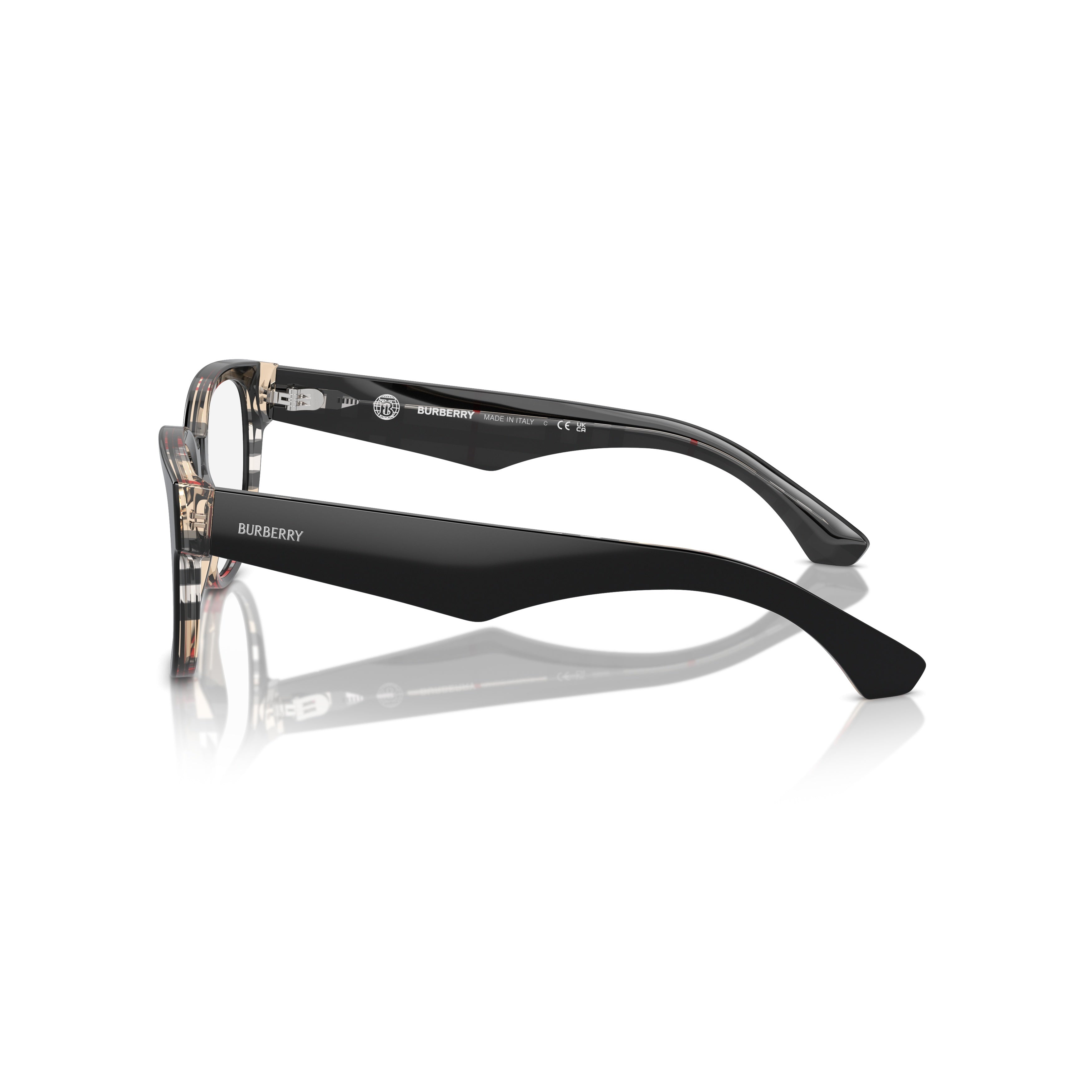 0be2410 Rounded Square Frame Acetate Sunglasses