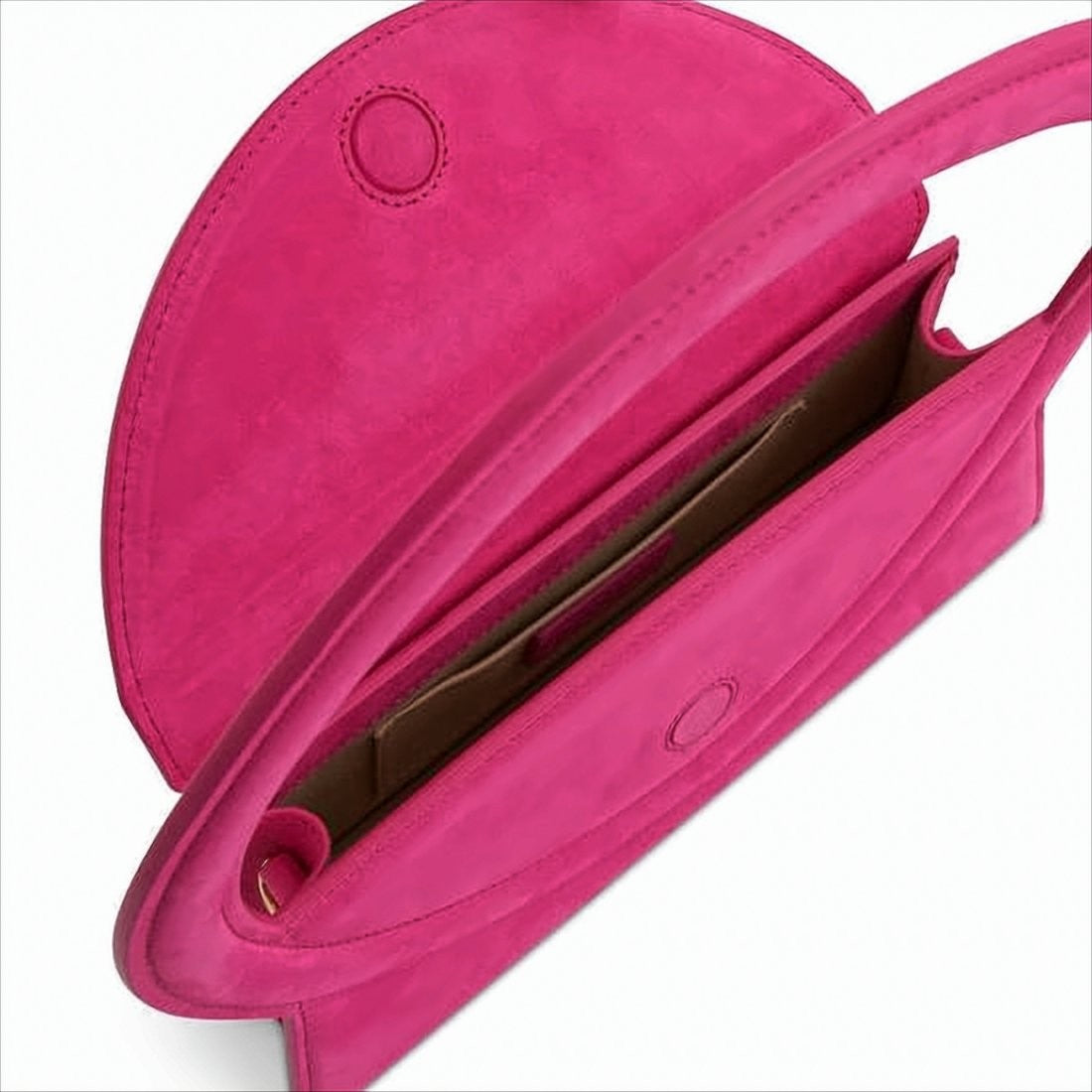 Structured Tote Bag with Circular Handle
