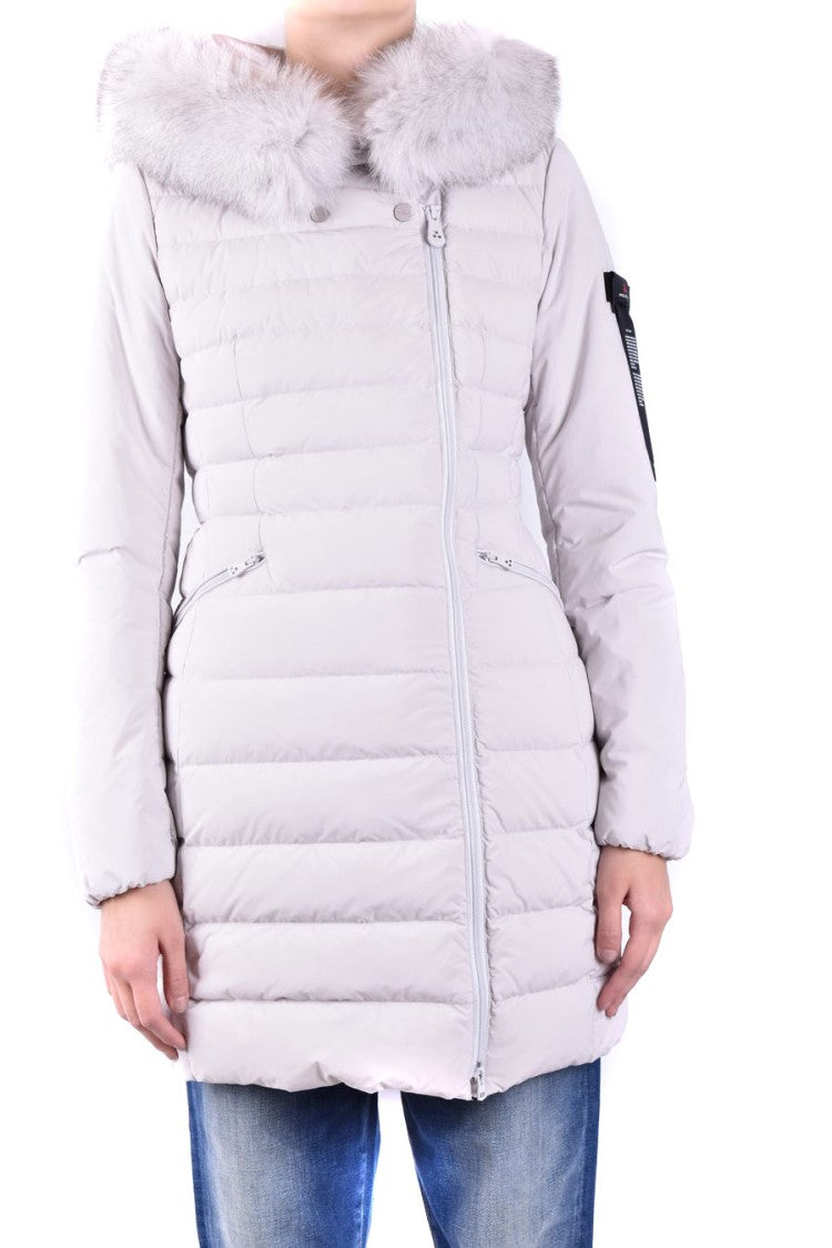 Sky Blue Quilted Down Jacket