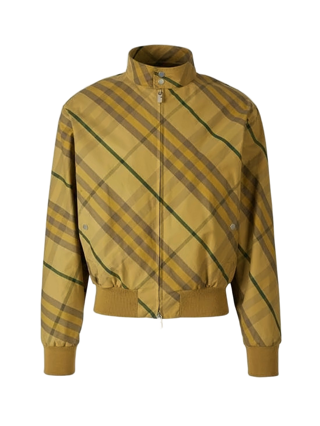 Classic Check Pattern Burberry Bomber Jacket