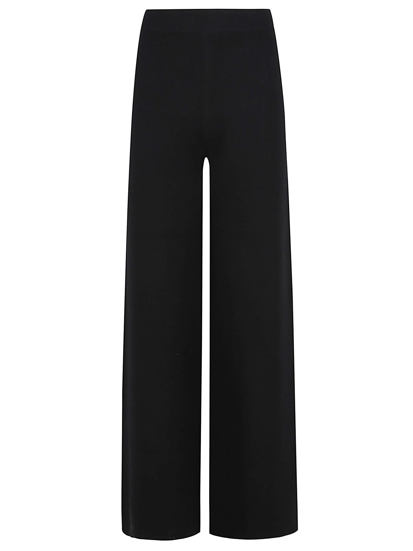 Wide-Leg Cropped Trousers With Clean Waistband