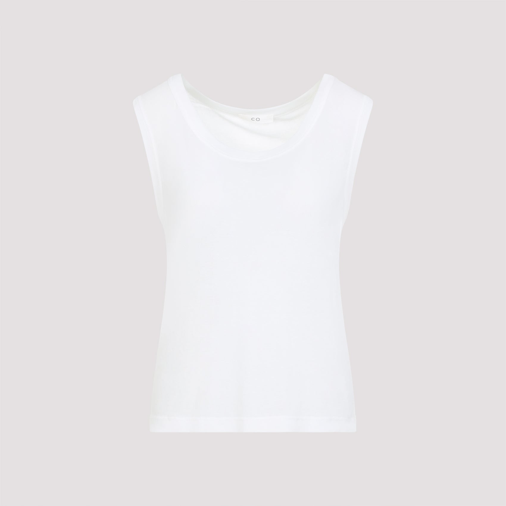 Relaxed-Fit Sleeveless Cotton Top