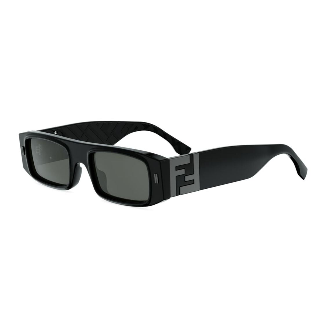 Fe40181i Bold Rectangular Sunglasses