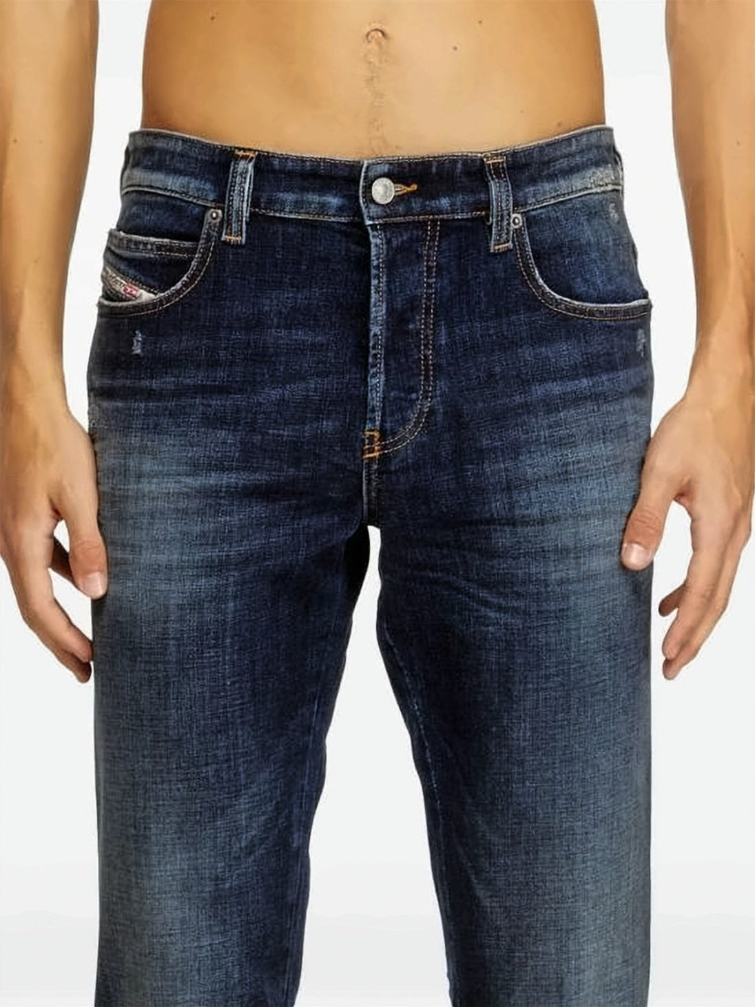 Classic Five-Pocket Denim Pants