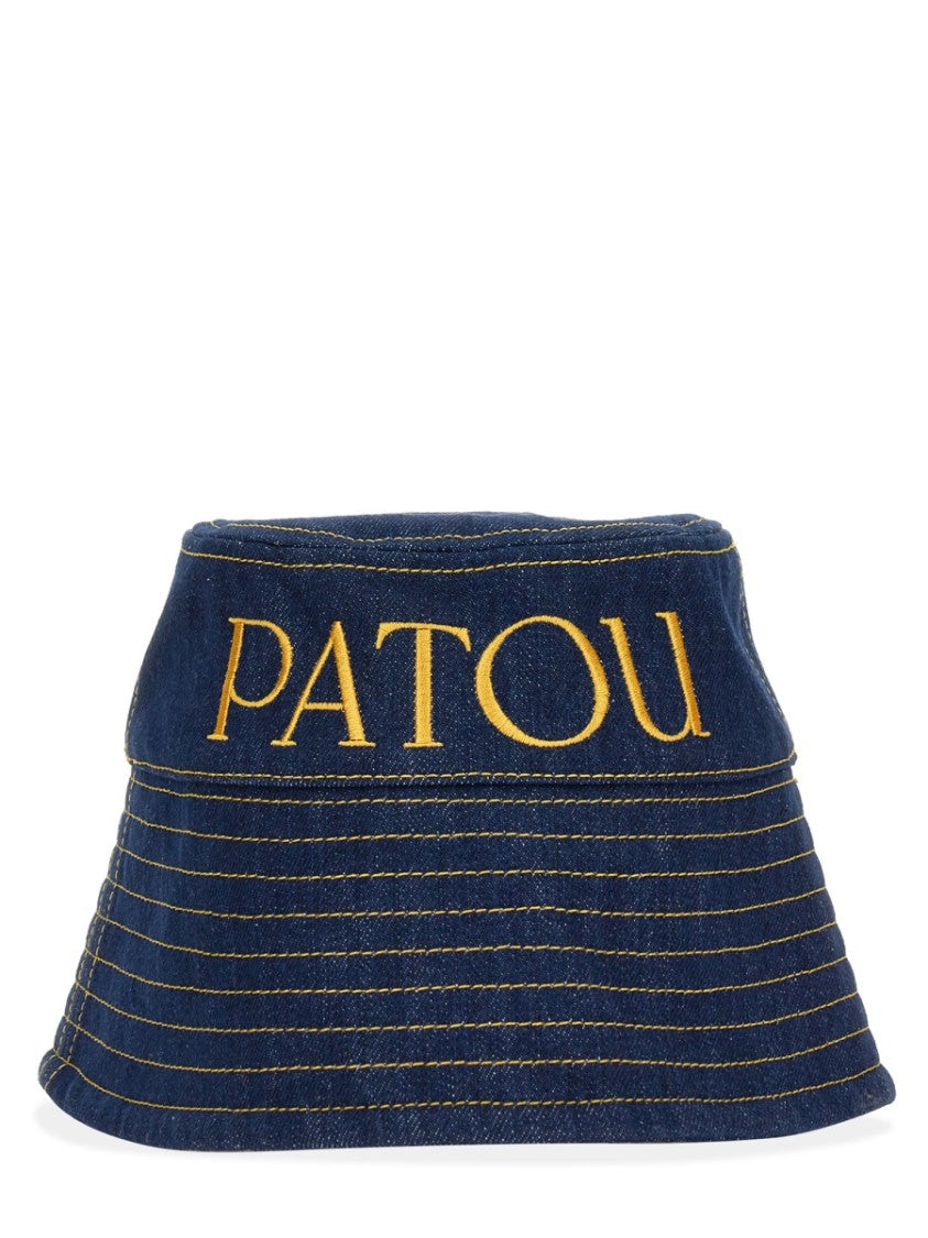 Structured Bucket Hat With Embroidered Logo
