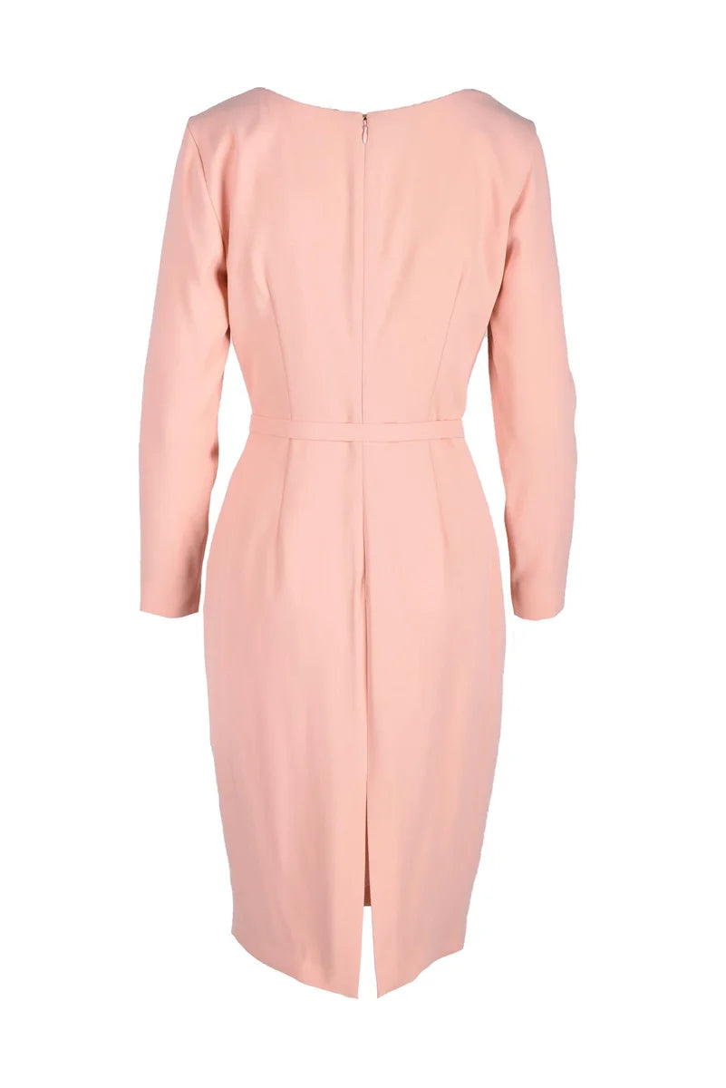 Pink Dress Polyester Elastane