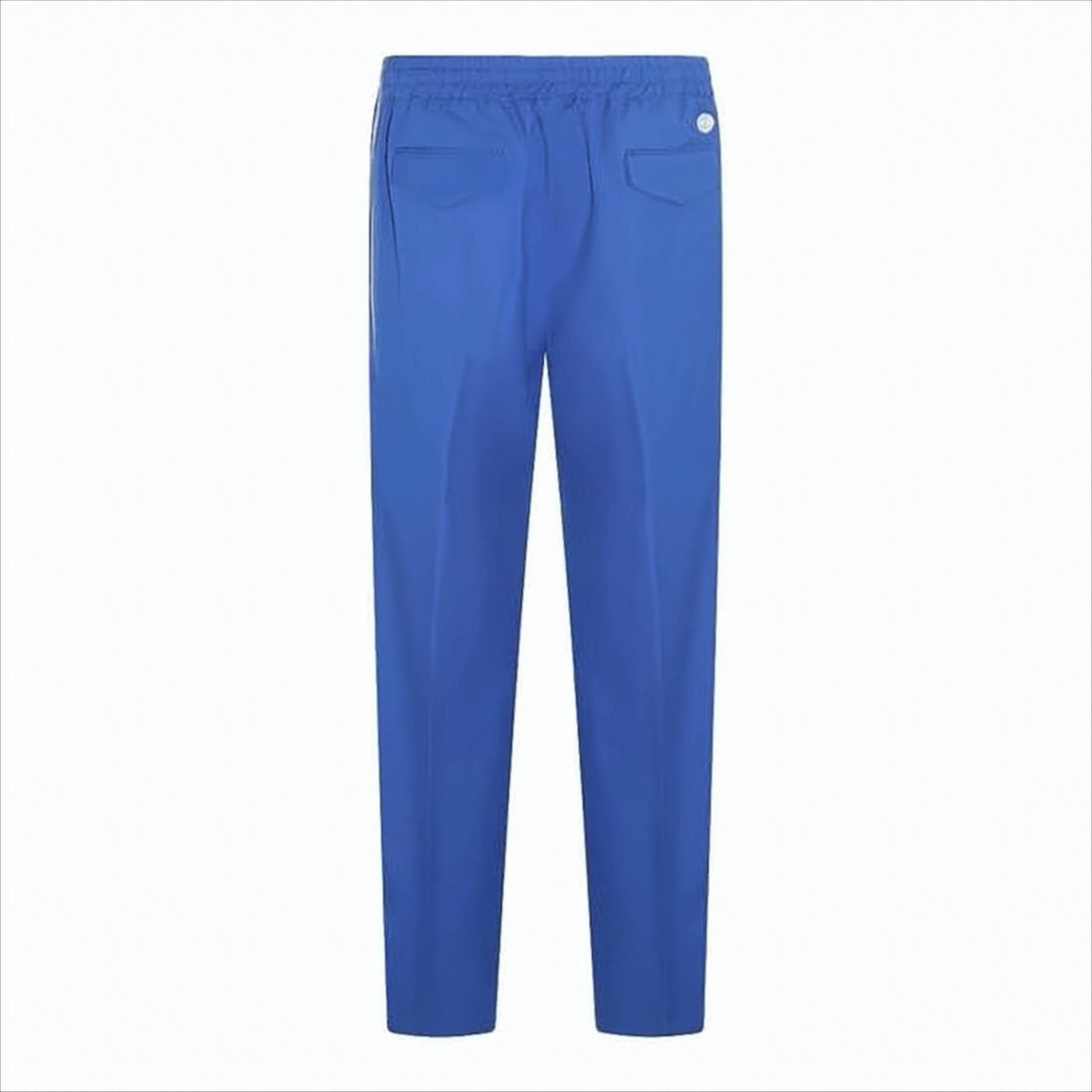 Tailored Blue Straight Pants