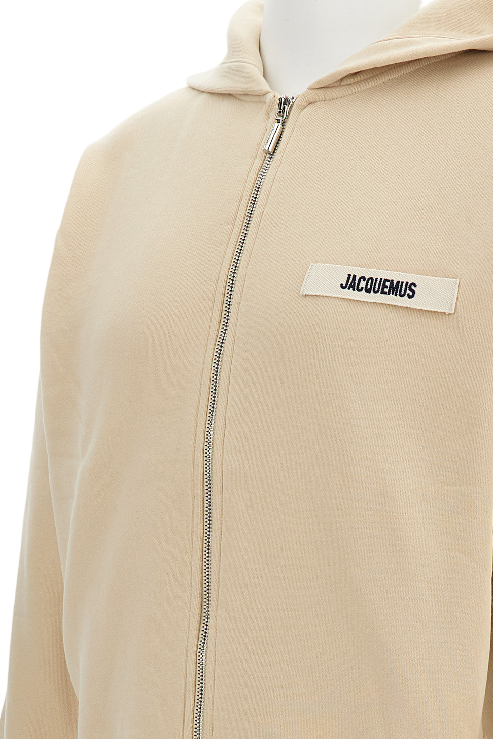 Le Hoodie Zip Gros Grain