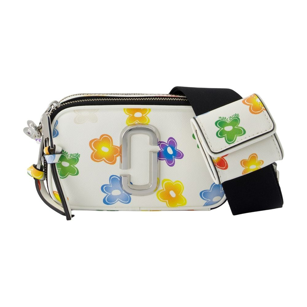 The Snapshot Crossbody - Leather - White