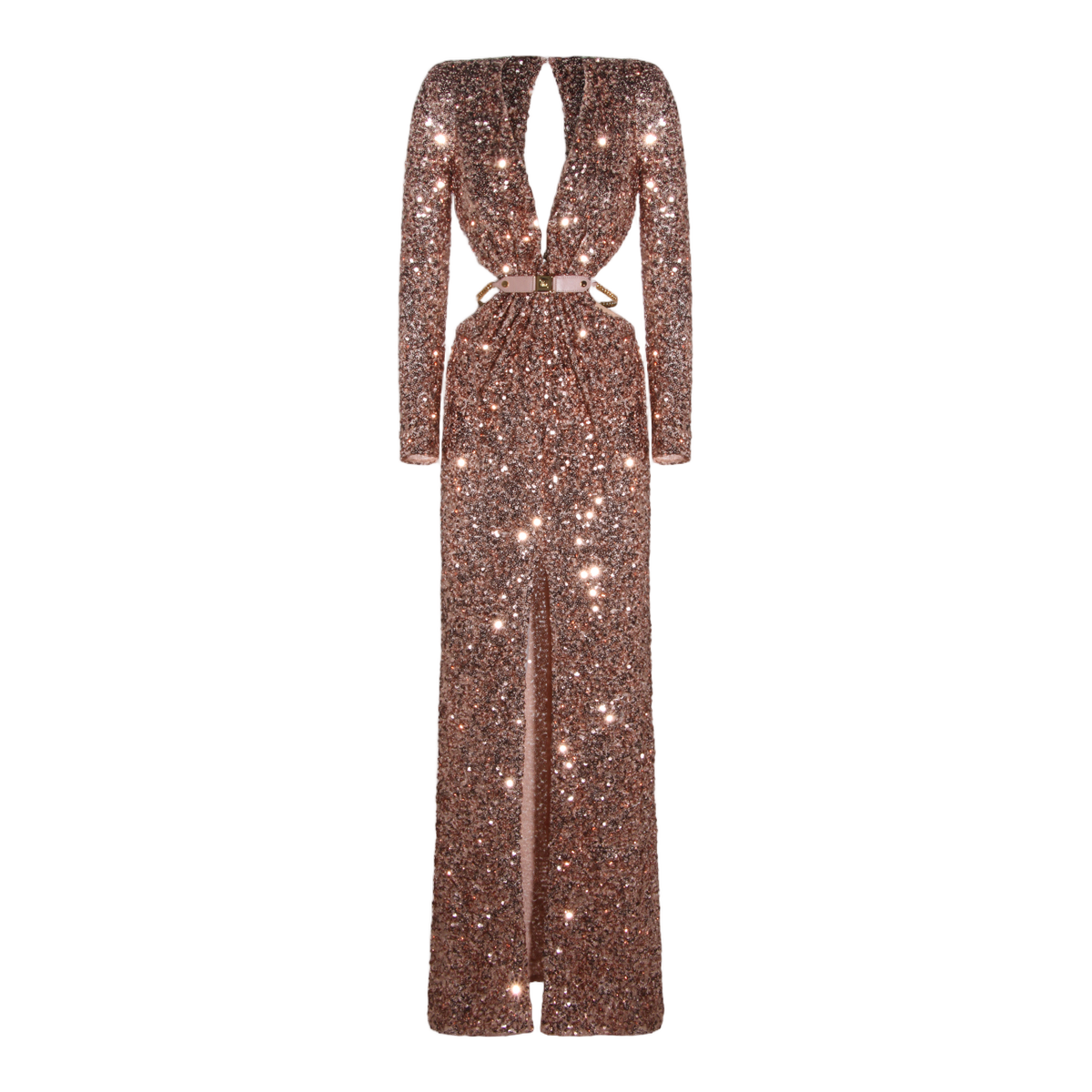 Fitted Dress with Structured Bodice