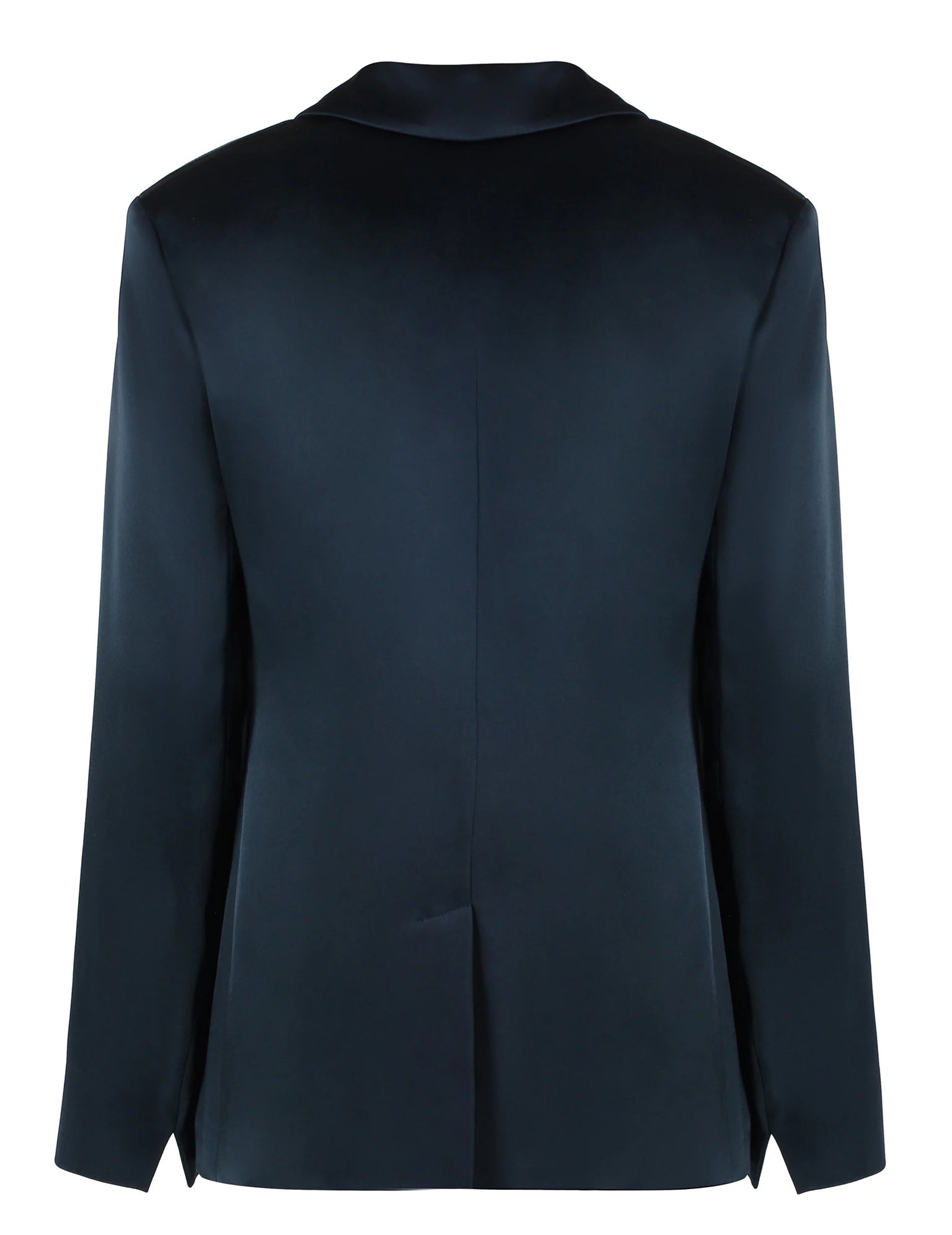 Tailored Satin-Finish Jacket