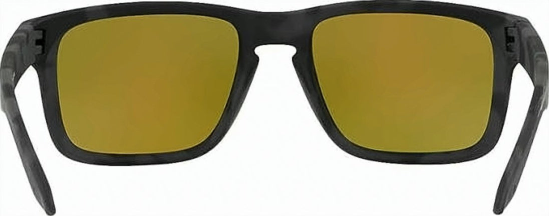 Bold Rectangular Frame Sunglasses with Plutonite Lenses